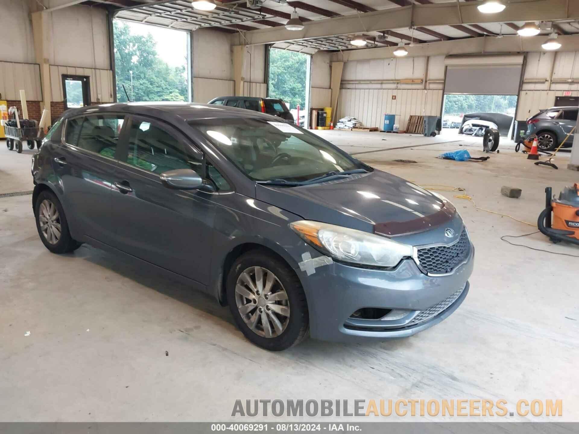 KNAFX5A85E5231930 KIA FORTE 2014