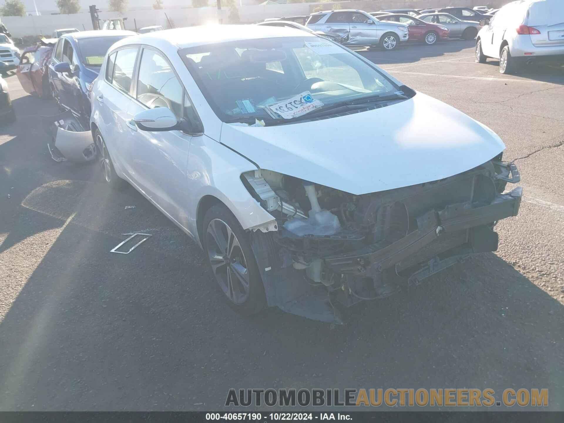 KNAFX5A85G5491666 KIA FORTE 2016