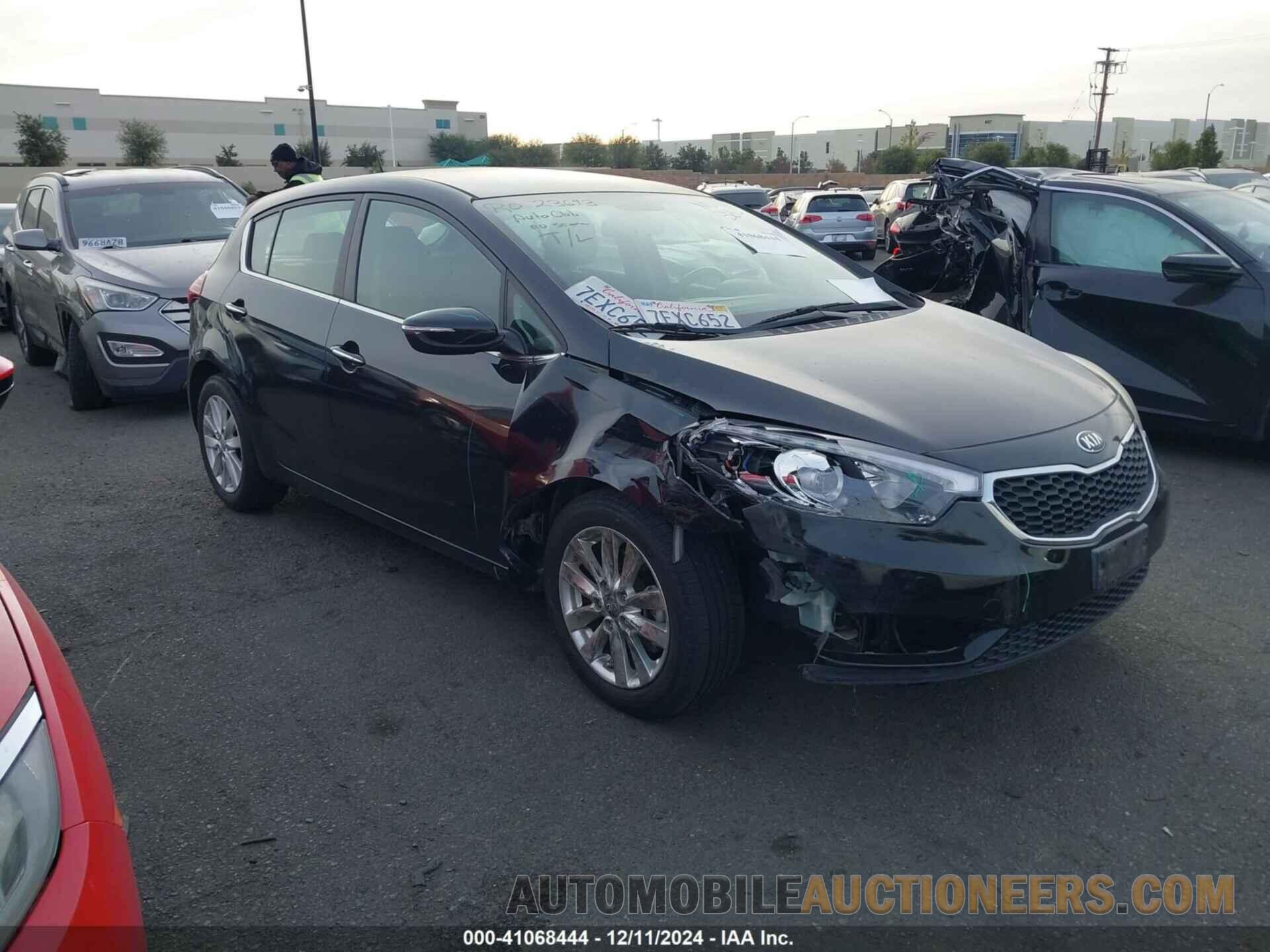 KNAFX5A87E5165607 KIA FORTE 2014