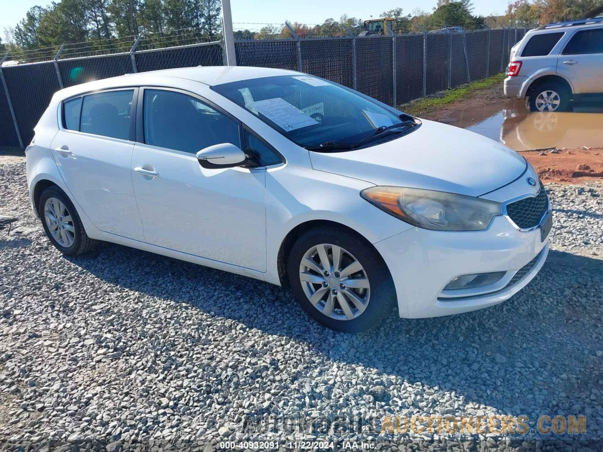 KNAFX5A87E5241648 KIA FORTE 2014