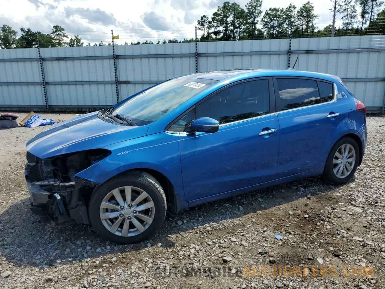 KNAFX5A8XF5267596 KIA FORTE 2015