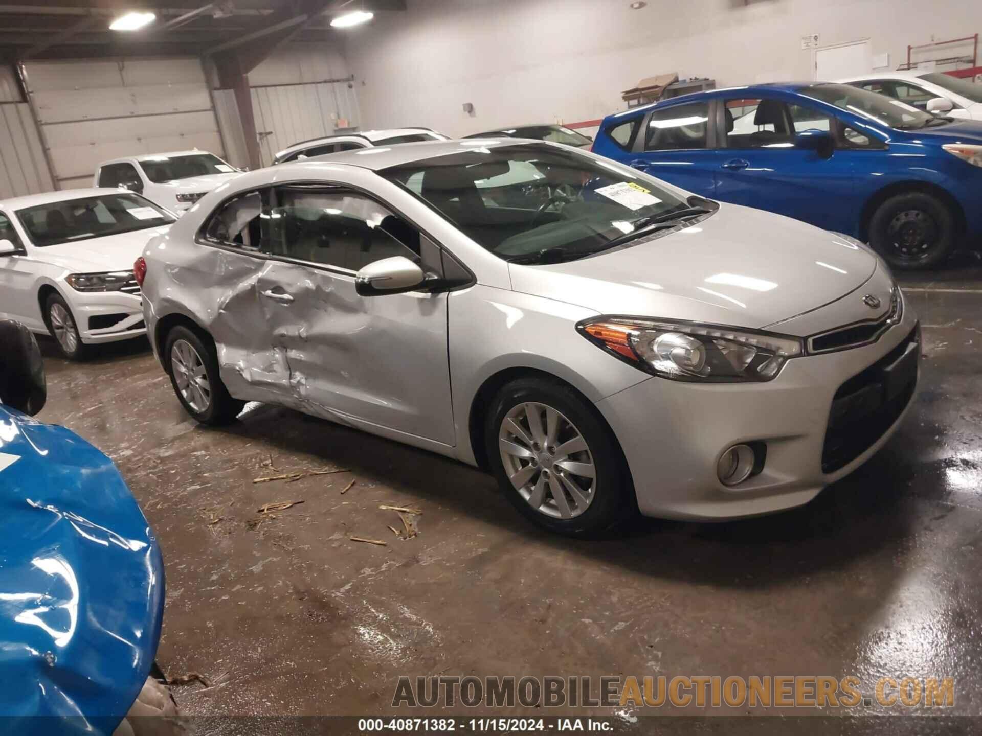 KNAFX6A82F5372218 KIA FORTE KOUP 2015