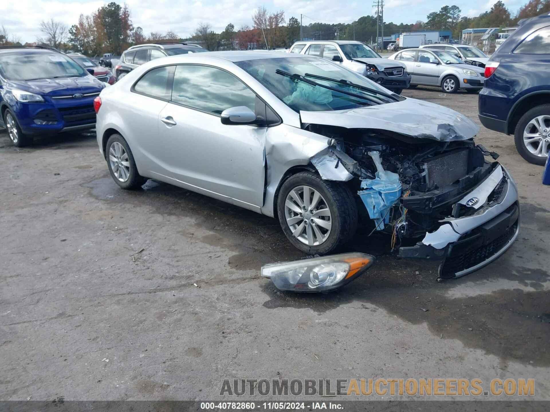 KNAFX6A83F5351345 KIA FORTE KOUP 2015