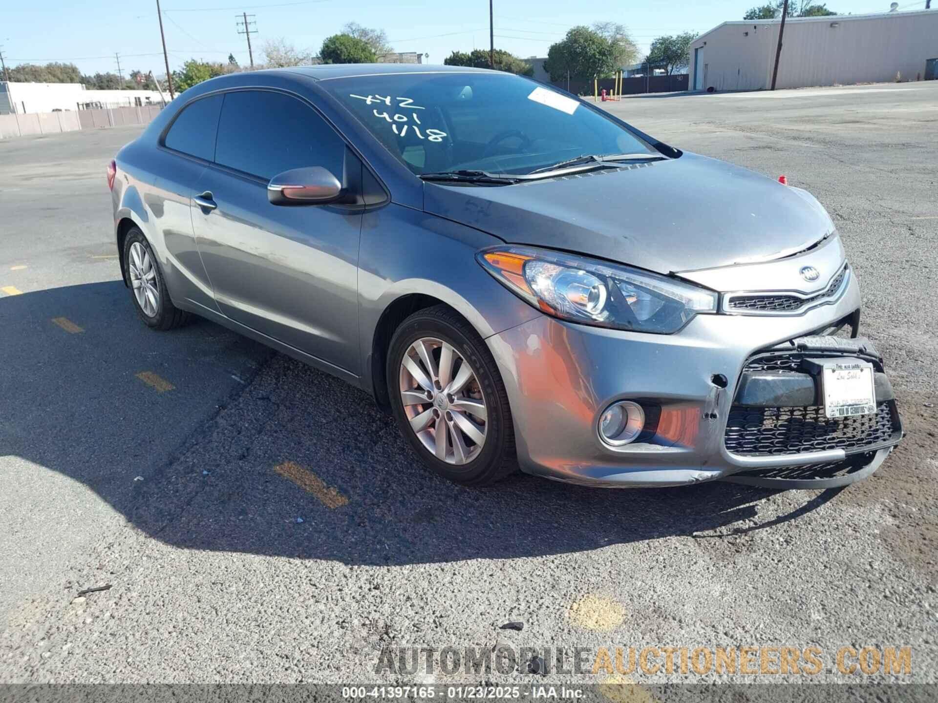 KNAFX6A83G5599886 KIA FORTE KOUP 2016