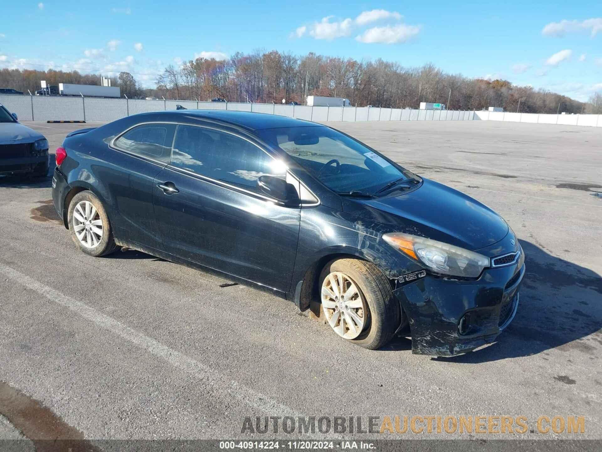 KNAFX6A86F5373114 KIA FORTE KOUP 2015