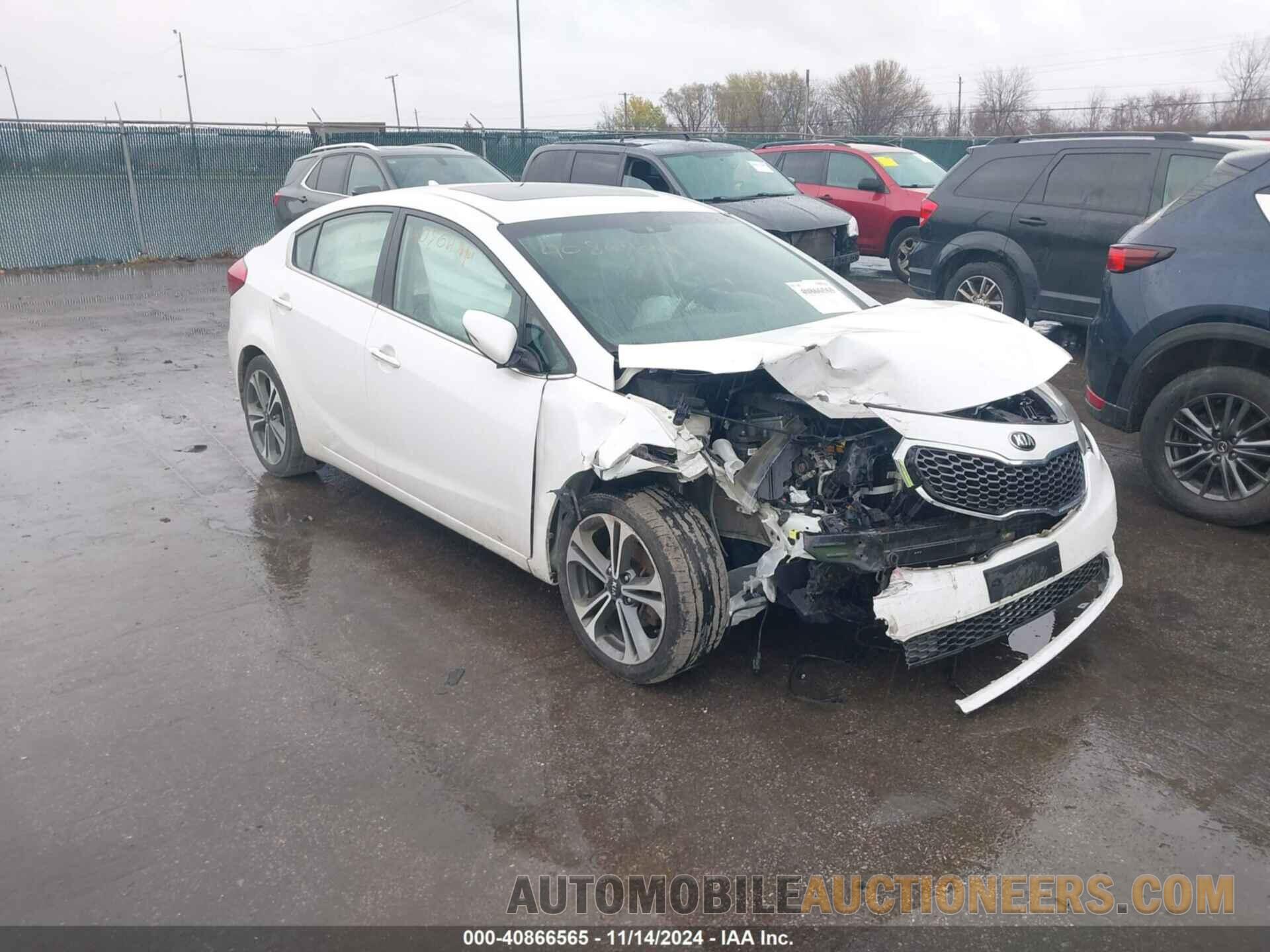 KNAFZ4A80G5458143 KIA FORTE 2016