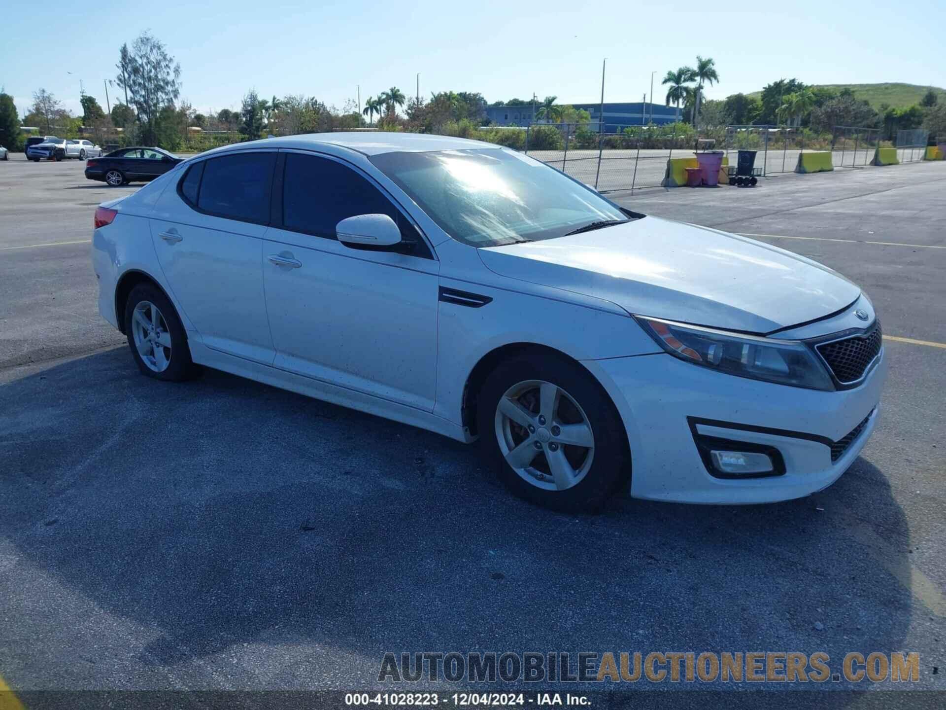 KNAGM4A70F5559126 KIA OPTIMA 2015