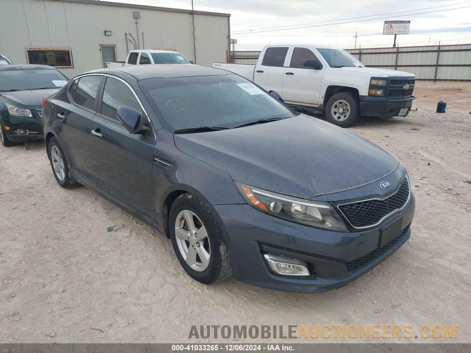 KNAGM4A71F5572662 KIA OPTIMA 2015