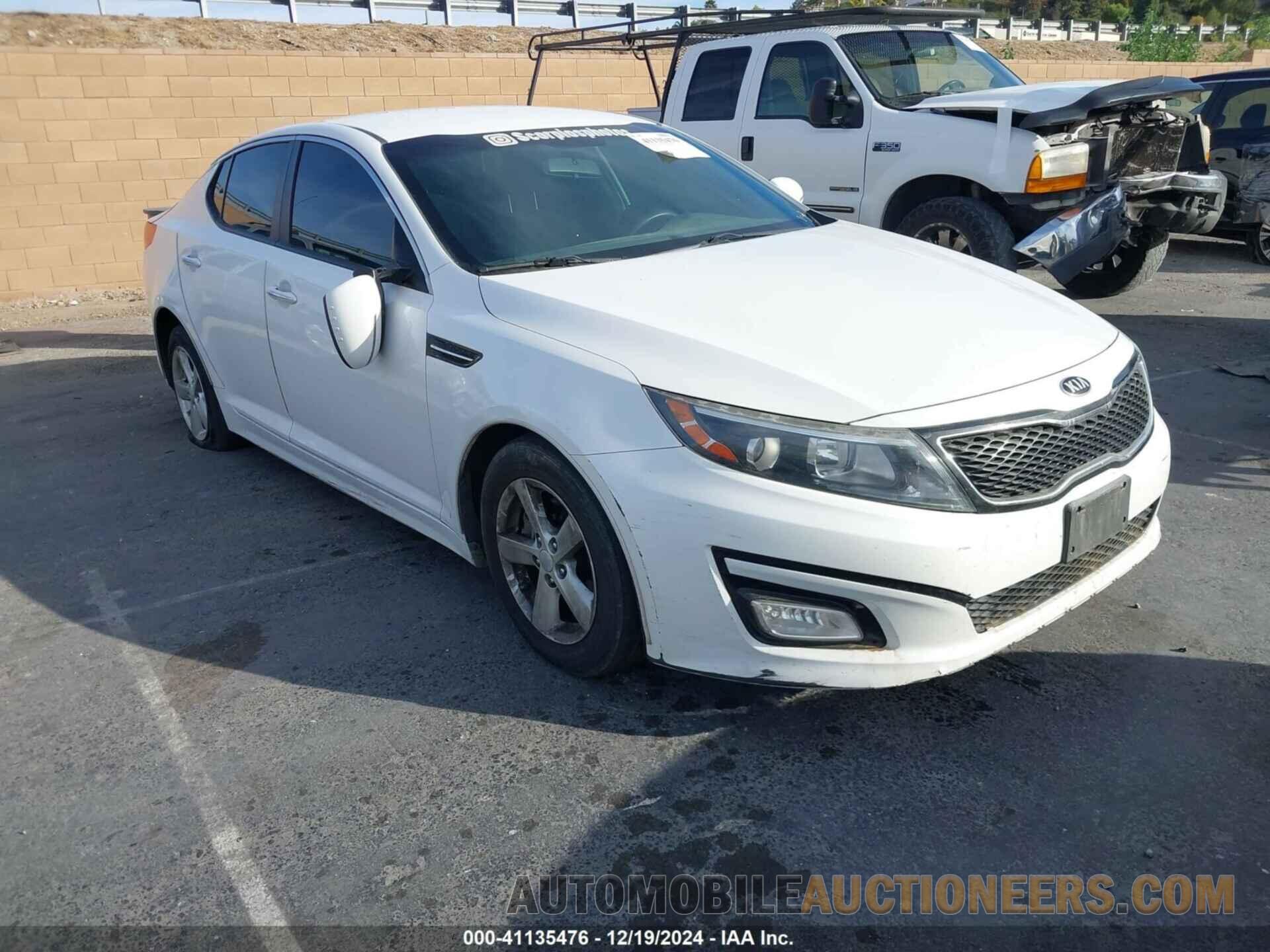 KNAGM4A71F5605367 KIA OPTIMA 2015