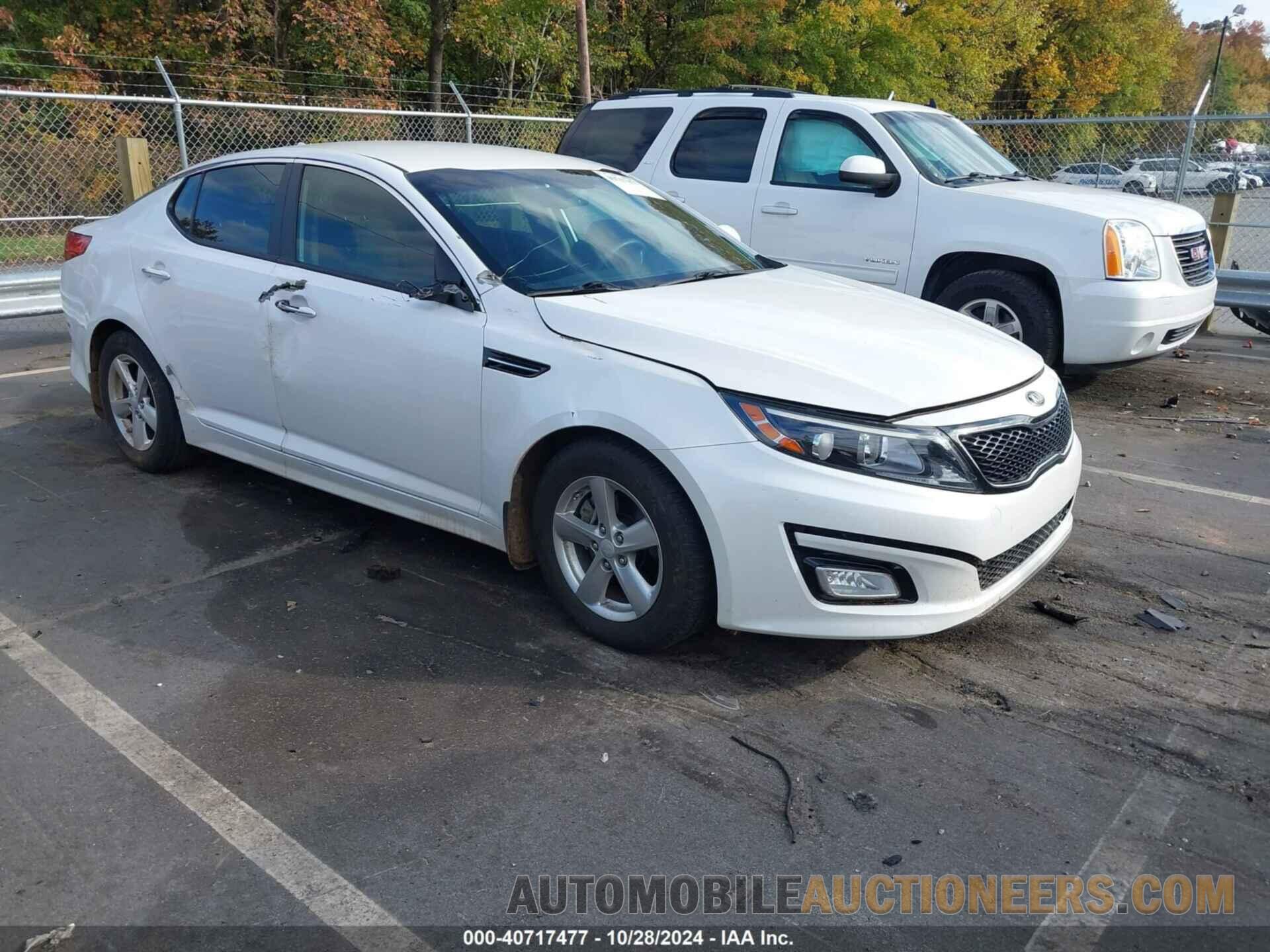 KNAGM4A71F5631659 KIA OPTIMA 2015