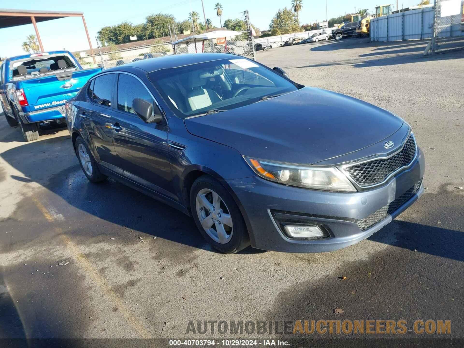 KNAGM4A72F5558494 KIA OPTIMA 2015