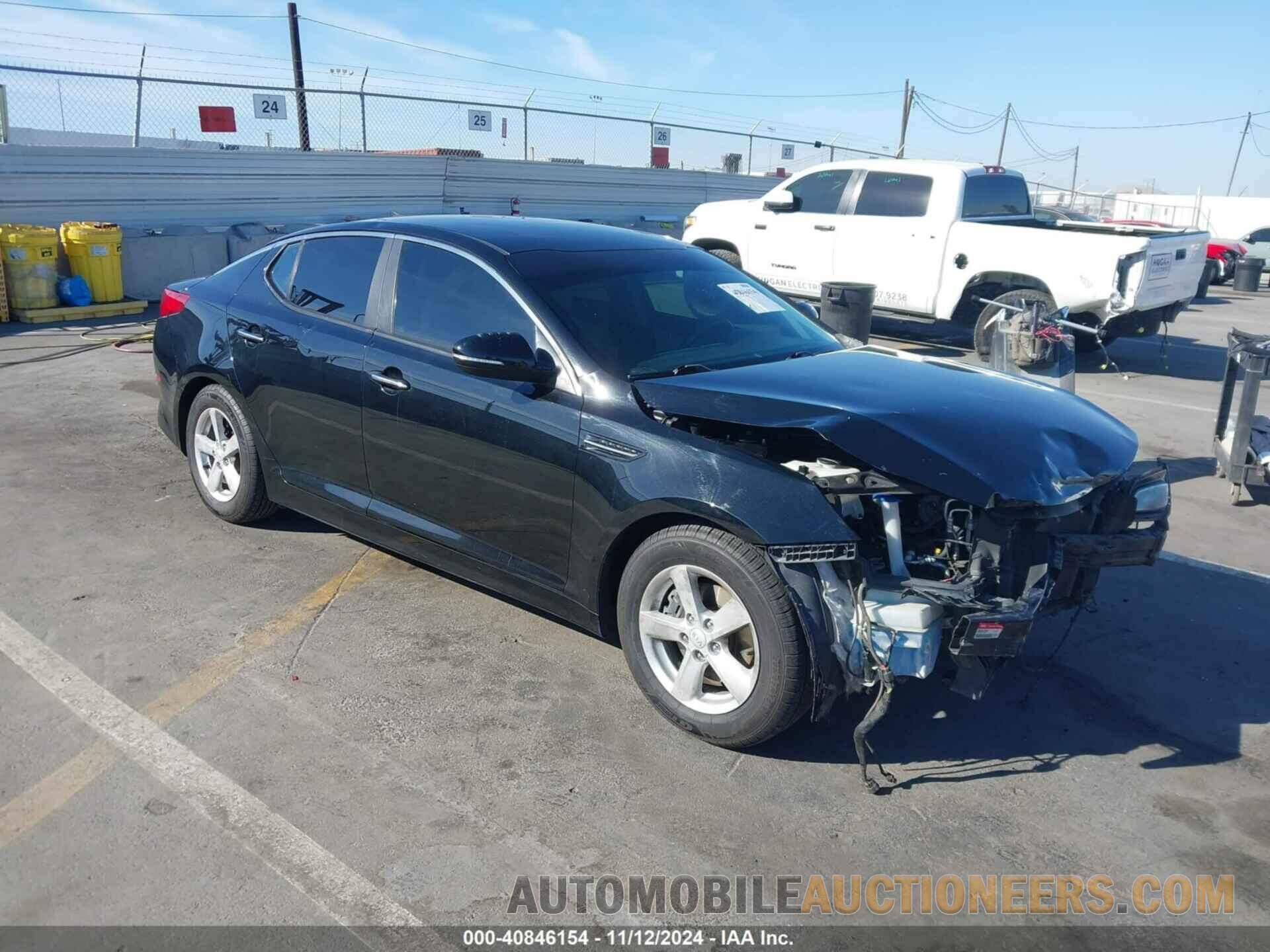 KNAGM4A73F5658376 KIA OPTIMA 2015