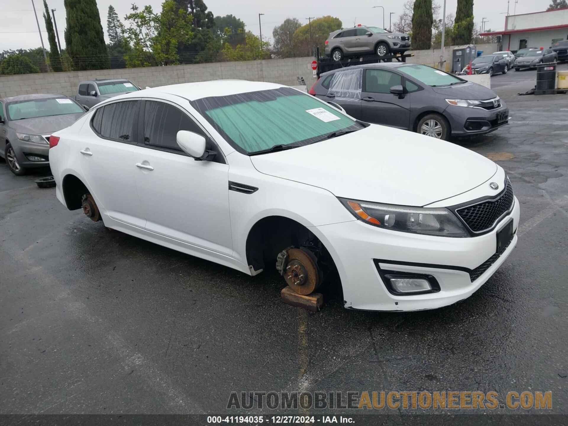 KNAGM4A77E5521195 KIA OPTIMA 2014