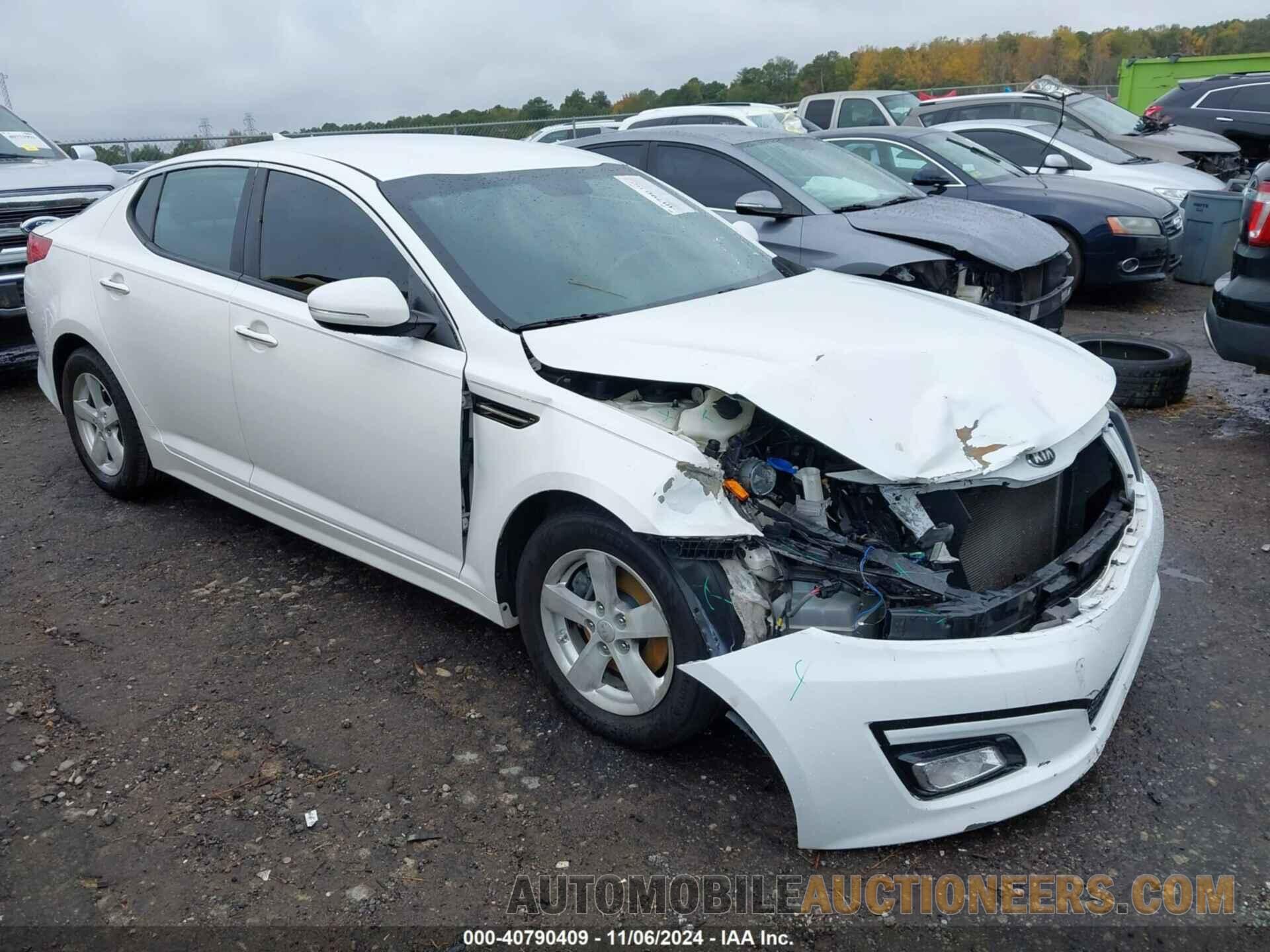 KNAGM4A77F5648580 KIA OPTIMA 2015