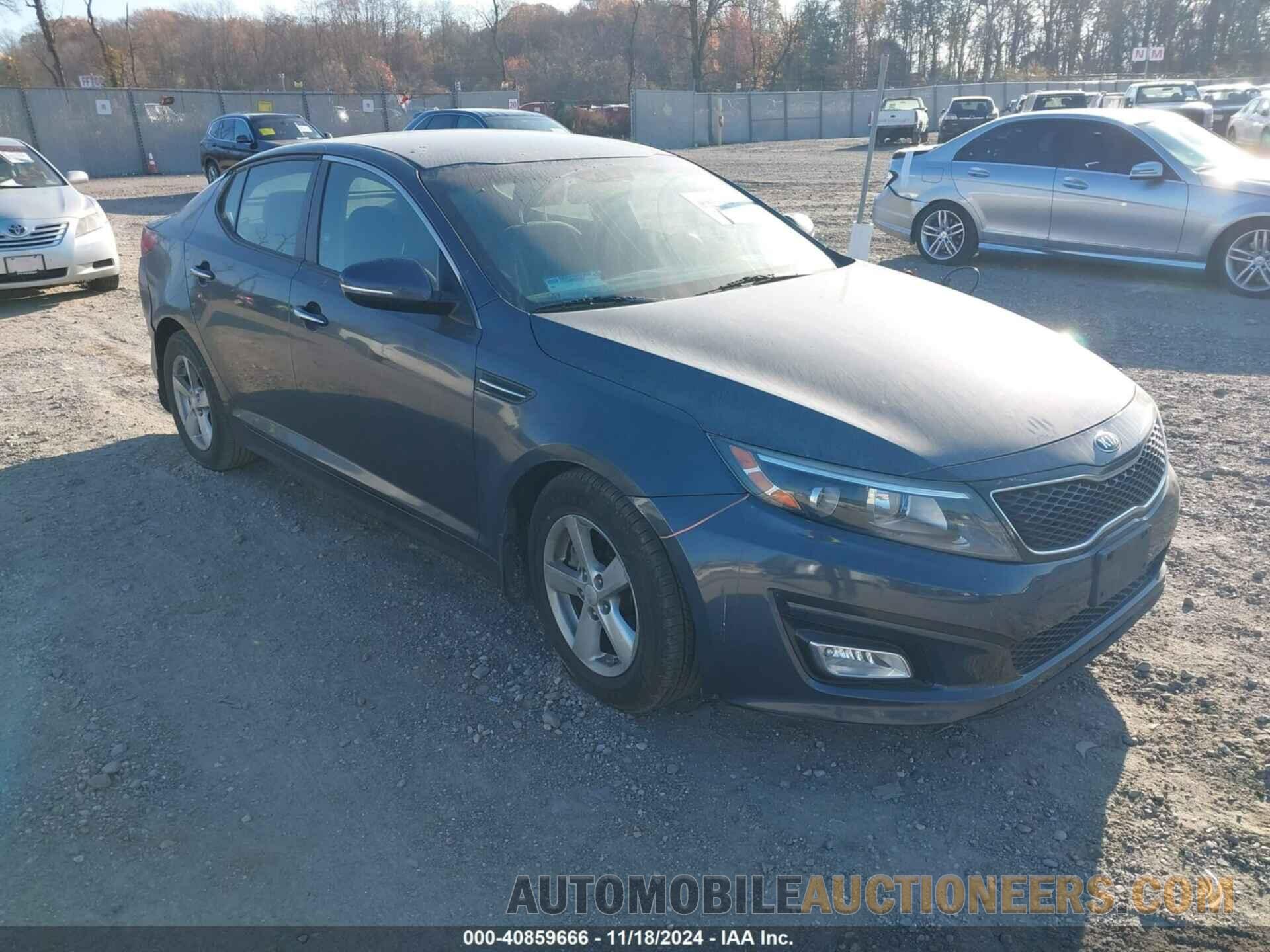 KNAGM4A78F5562338 KIA OPTIMA 2015