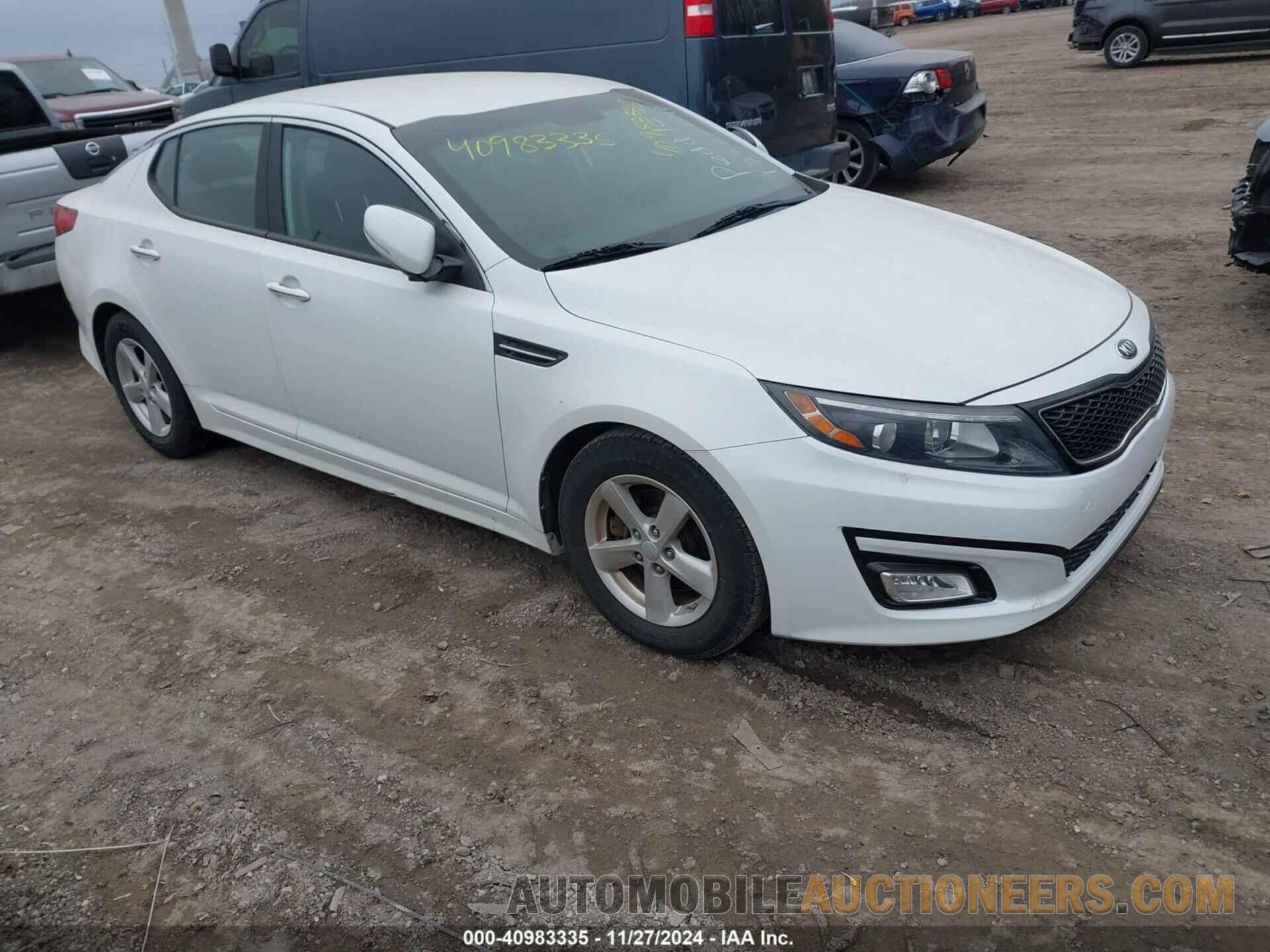 KNAGM4A78F5576157 KIA OPTIMA 2015