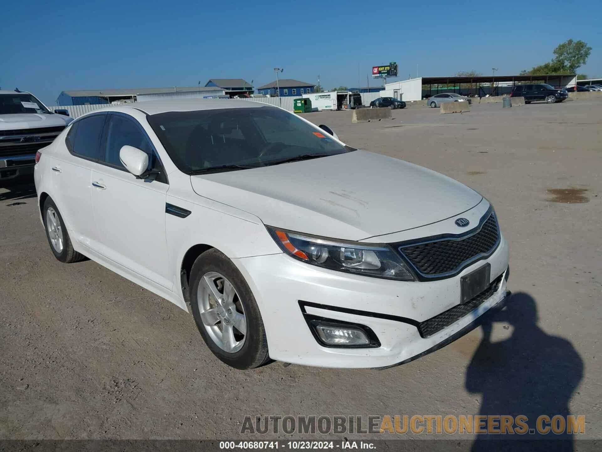 KNAGM4A78F5642657 KIA OPTIMA 2015