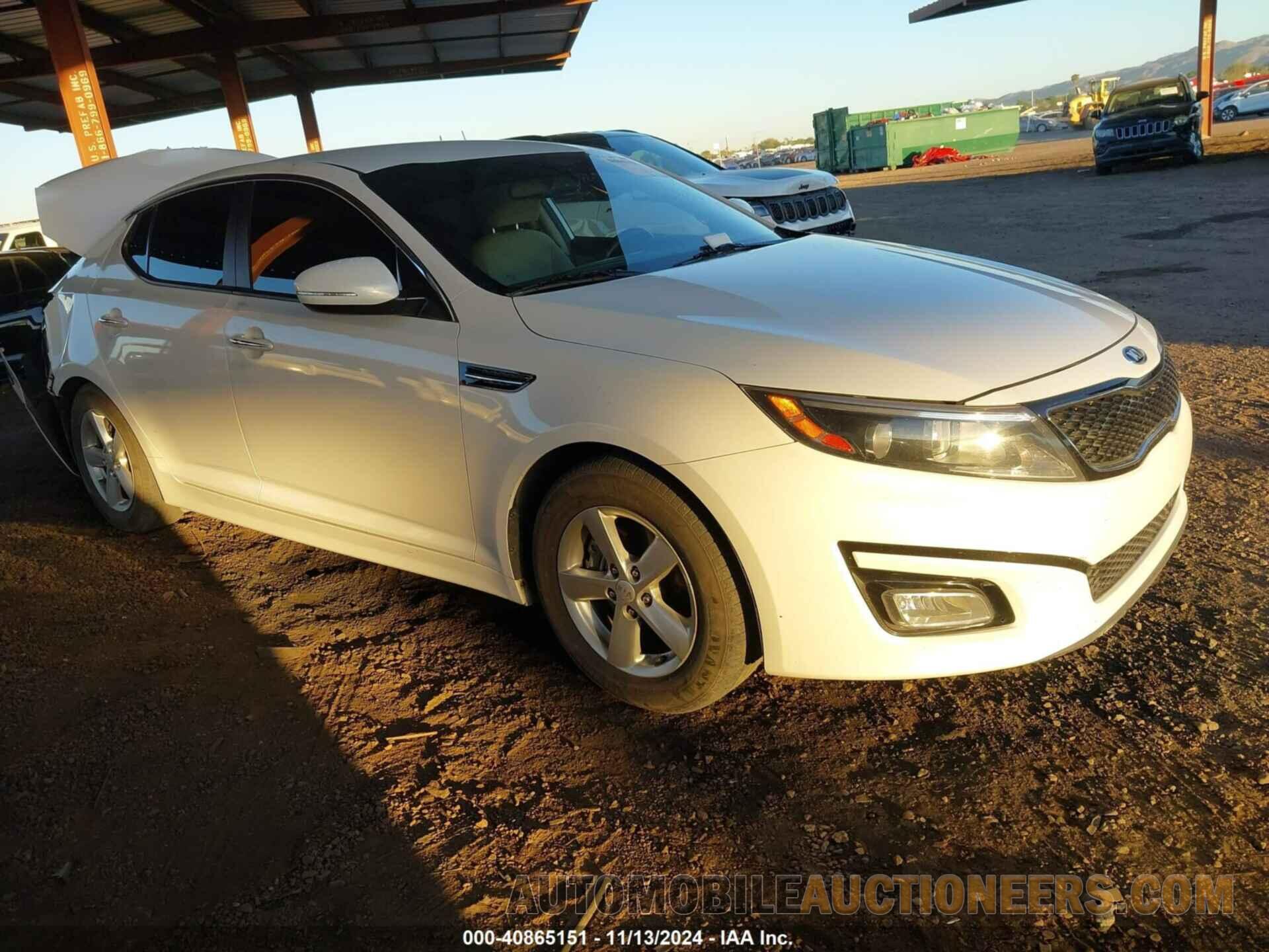 KNAGM4A78F5661371 KIA OPTIMA 2015