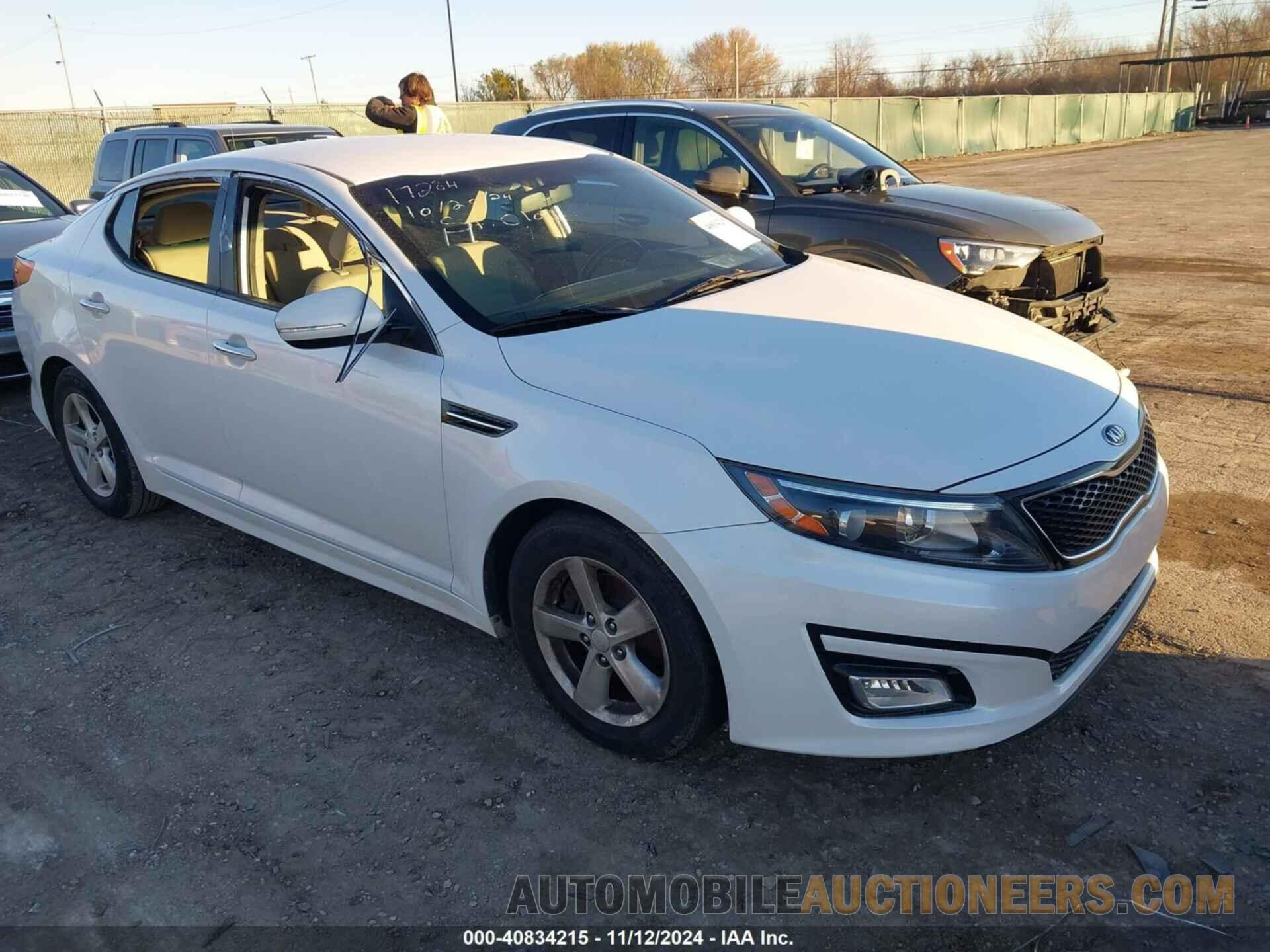 KNAGM4A79F5545404 KIA OPTIMA 2015