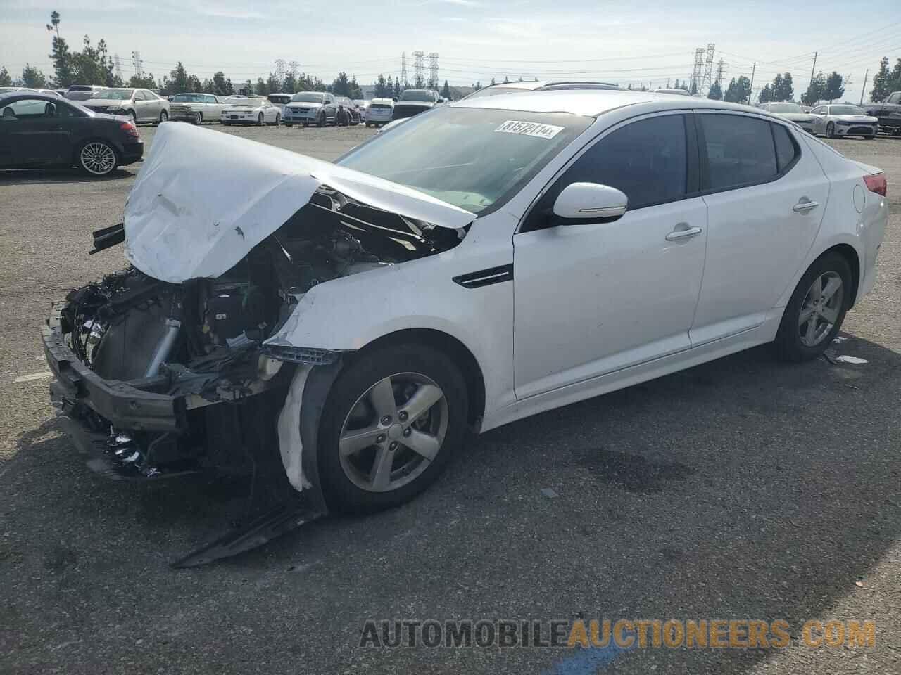 KNAGM4A79F5662495 KIA OPTIMA 2015