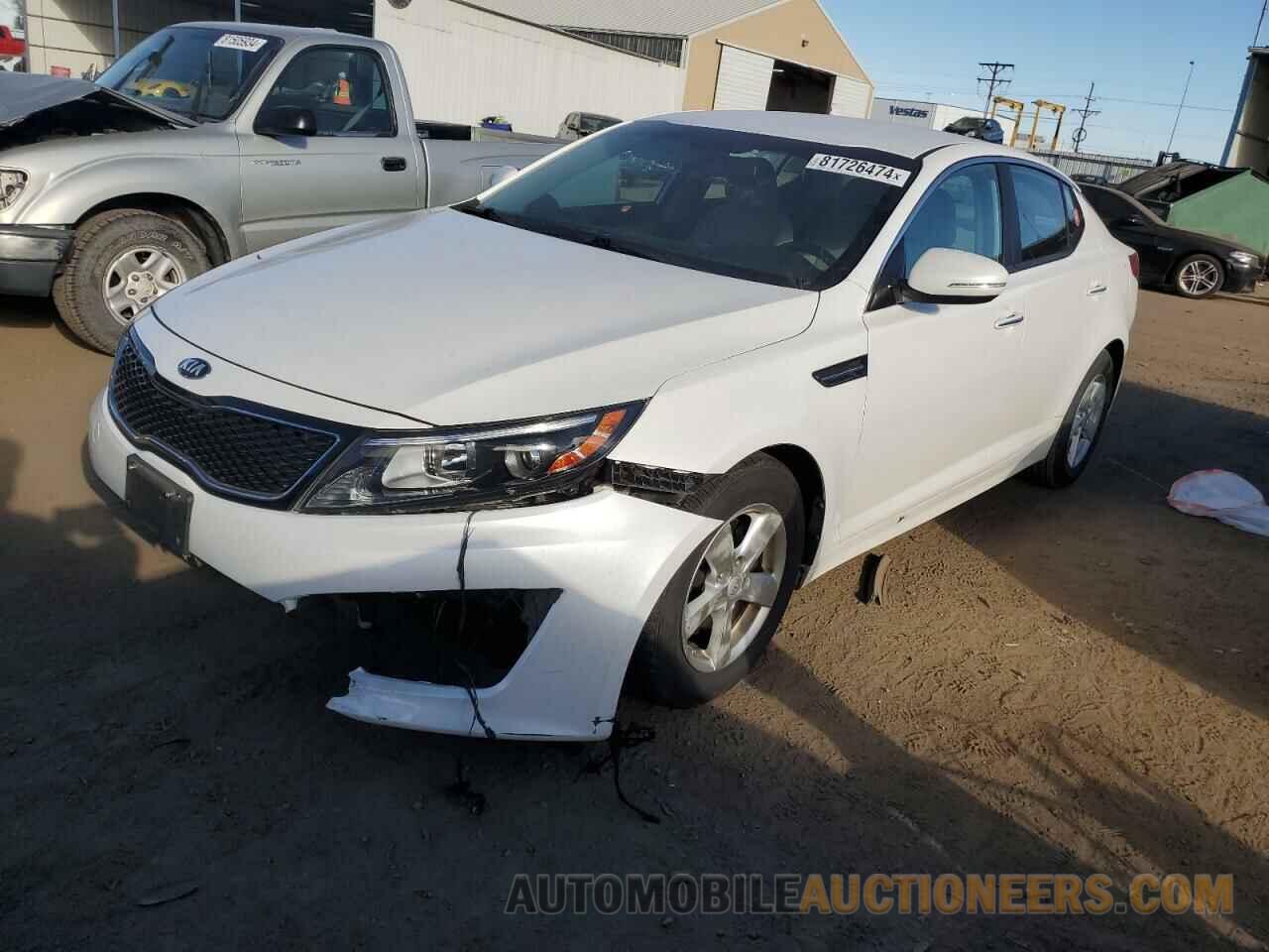 KNAGM4A7XF5664725 KIA OPTIMA 2015