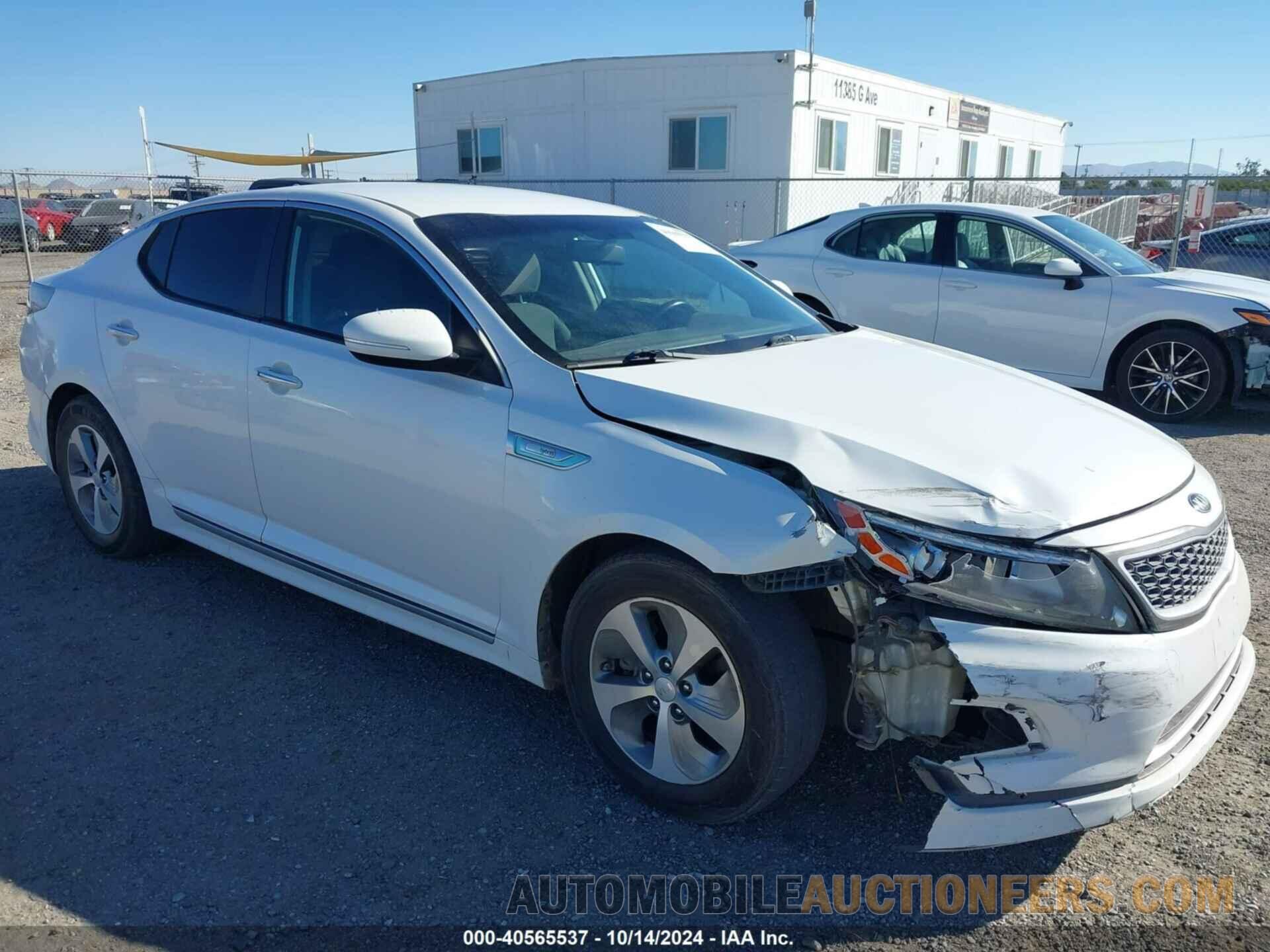 KNAGM4AD0F5085393 KIA OPTIMA HYBRID 2015