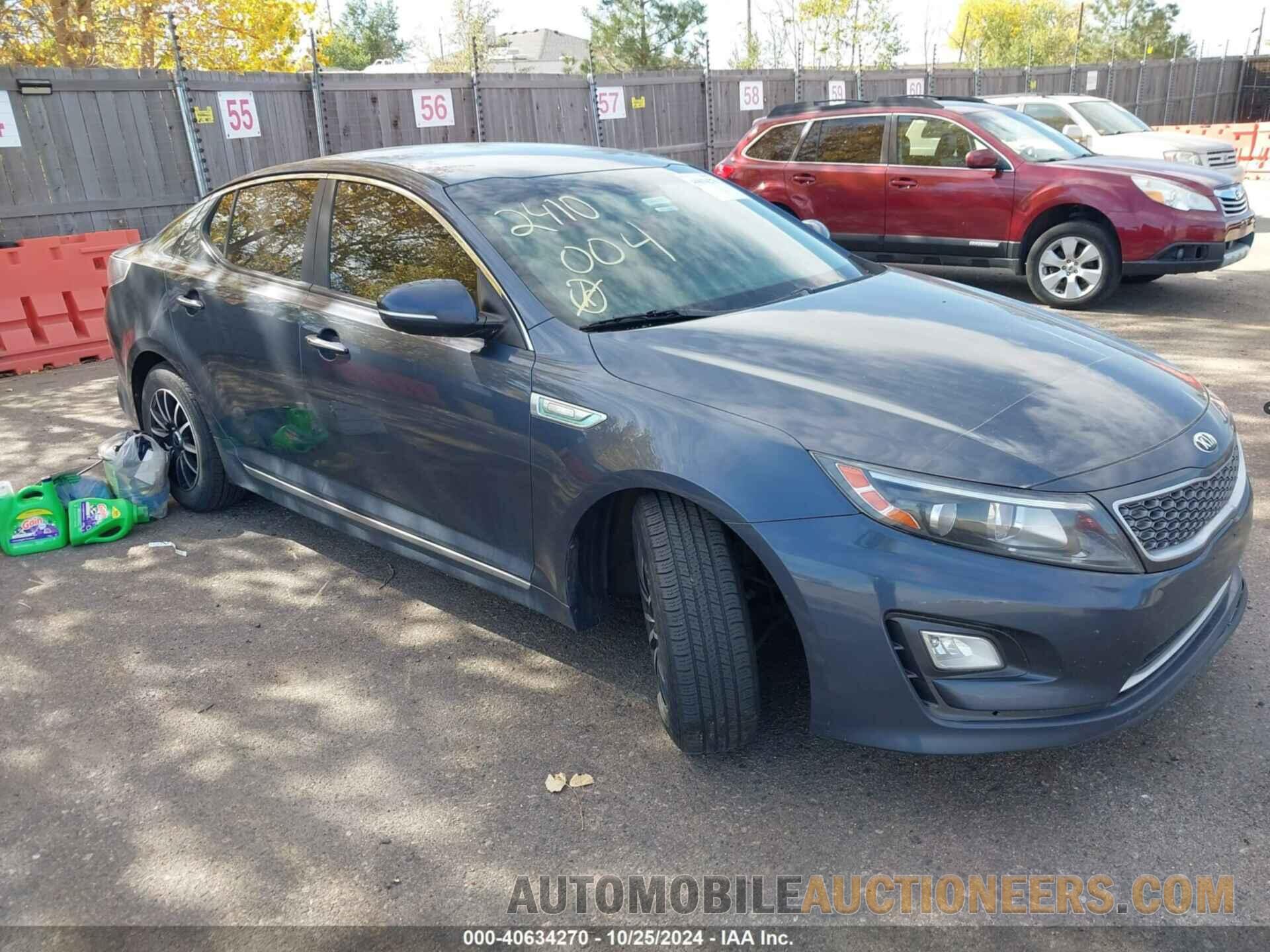 KNAGM4ADXE5062668 KIA OPTIMA HYBRID 2014