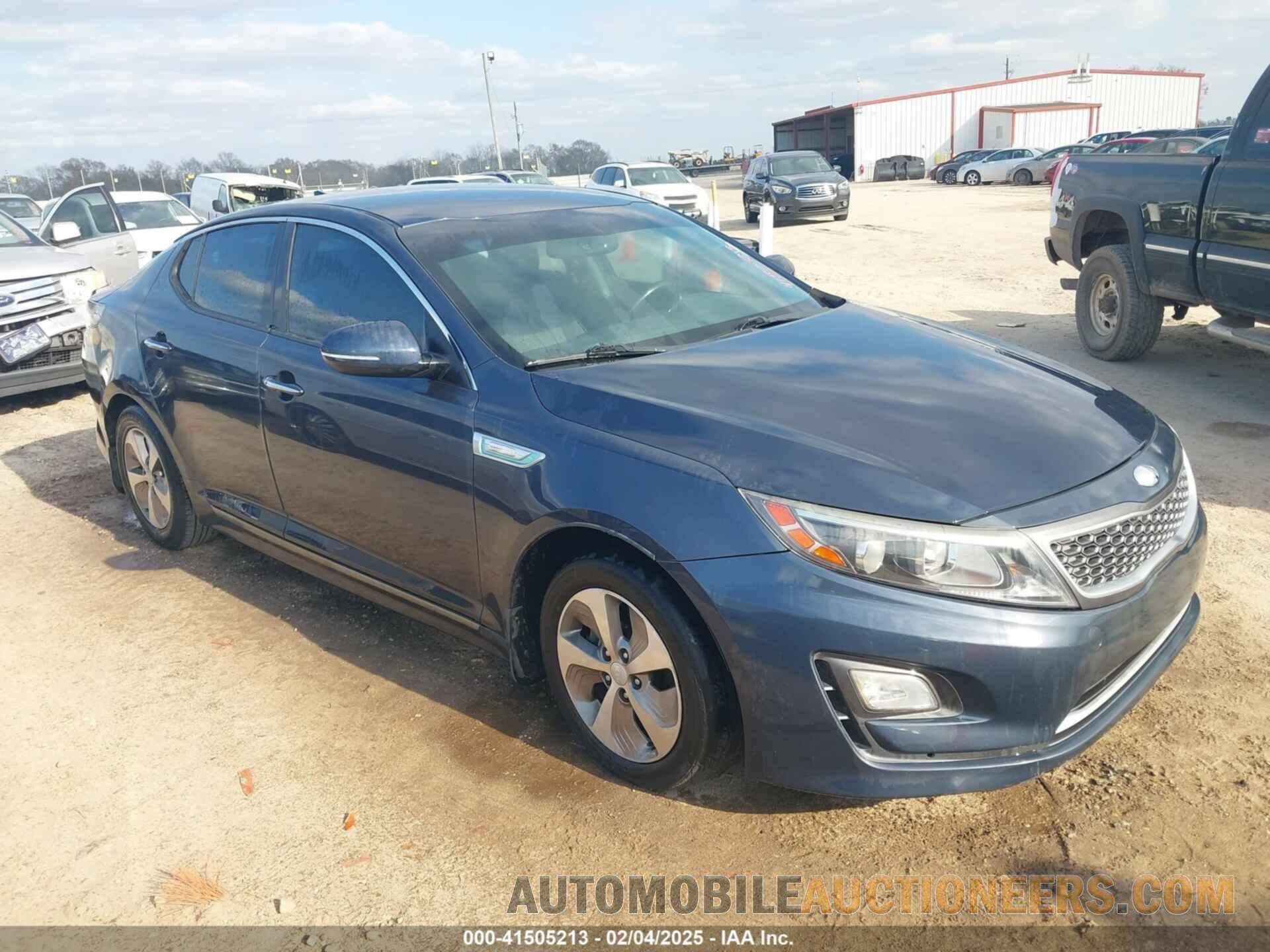 KNAGM4ADXF5085577 KIA OPTIMA HYBRID 2015