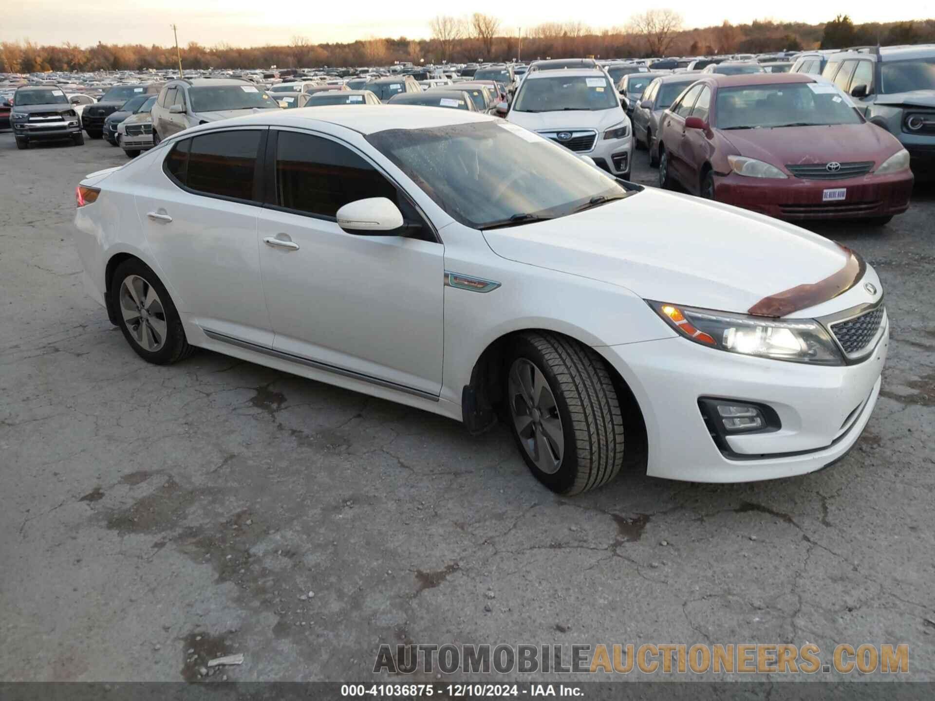 KNAGN4AD0F5088100 KIA OPTIMA HYBRID 2015