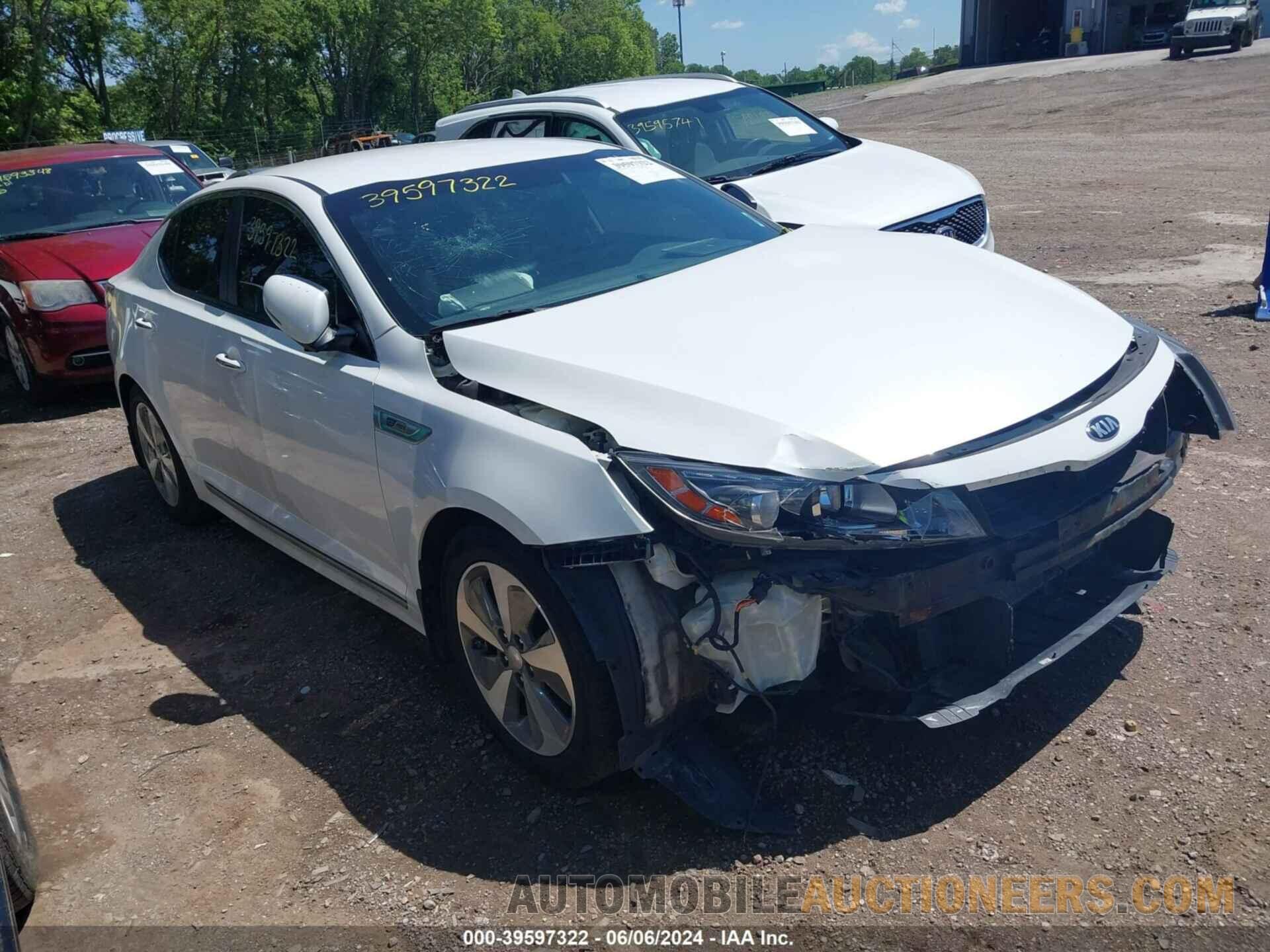 KNAGN4AD5G5098445 KIA OPTIMA HYBRID 2016