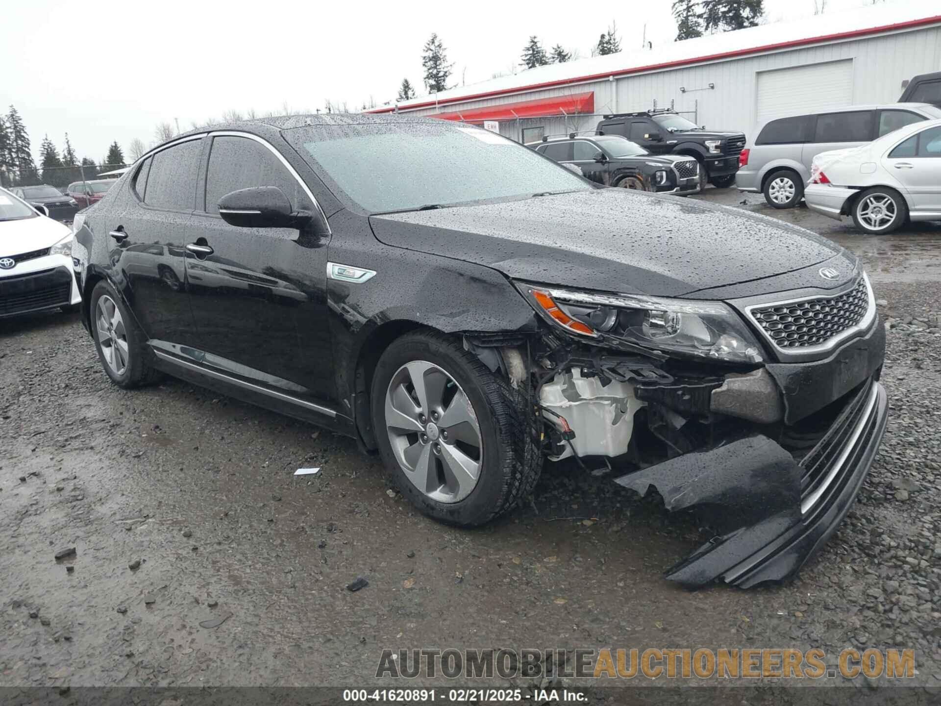 KNAGN4AD6F5085427 KIA OPTIMA HYBRID 2015