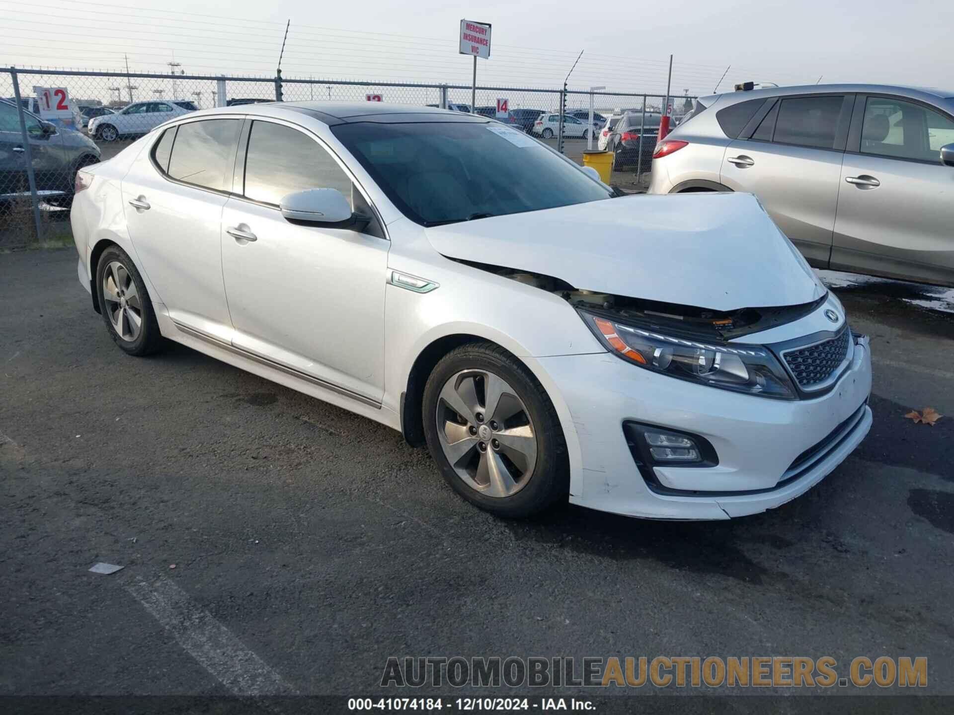 KNAGN4ADXE5062621 KIA OPTIMA HYBRID 2014