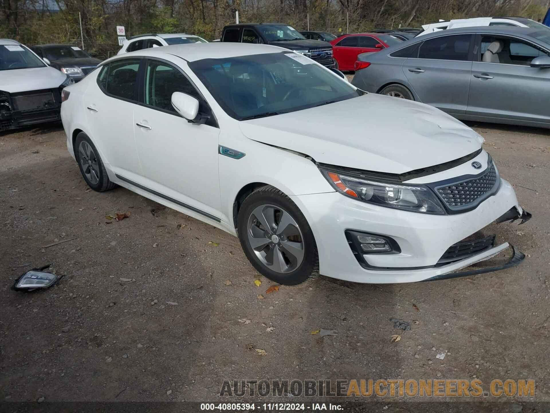 KNAGN4ADXF5080571 KIA OPTIMA HYBRID 2015