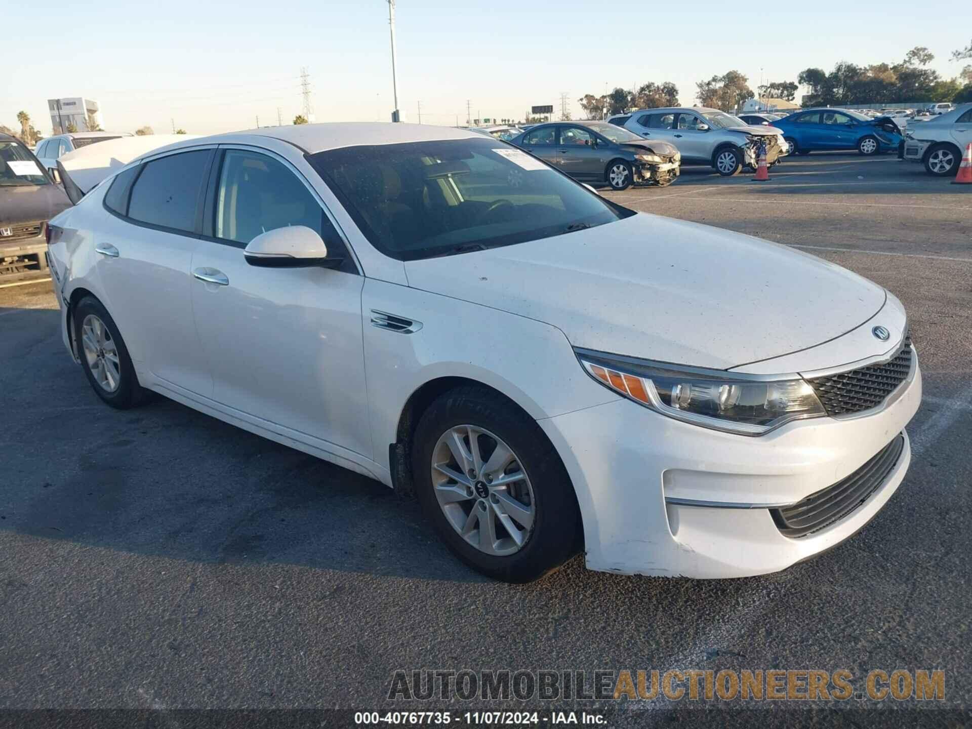 KNAGT4L30G5103335 KIA OPTIMA 2016