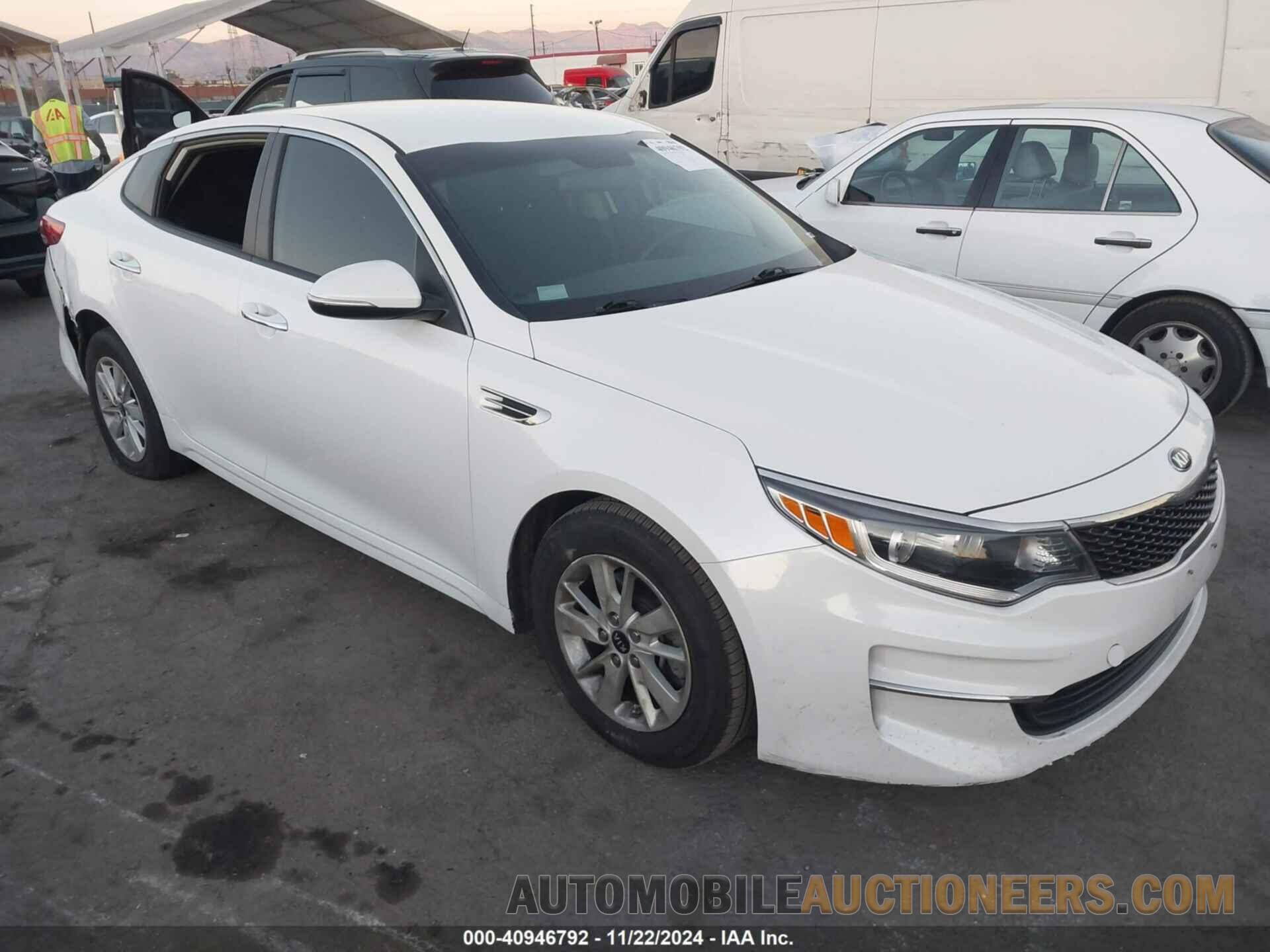 KNAGT4L30G5107322 KIA OPTIMA 2016