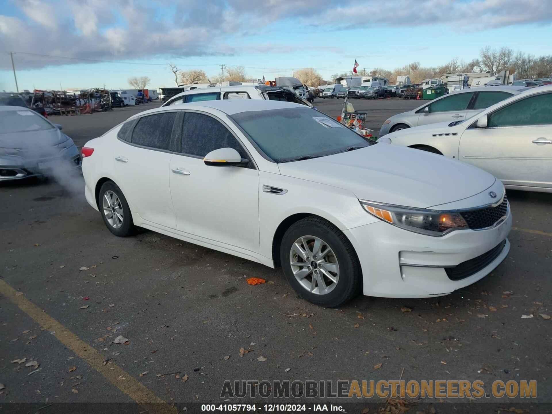 KNAGT4L32G5081869 KIA OPTIMA 2016