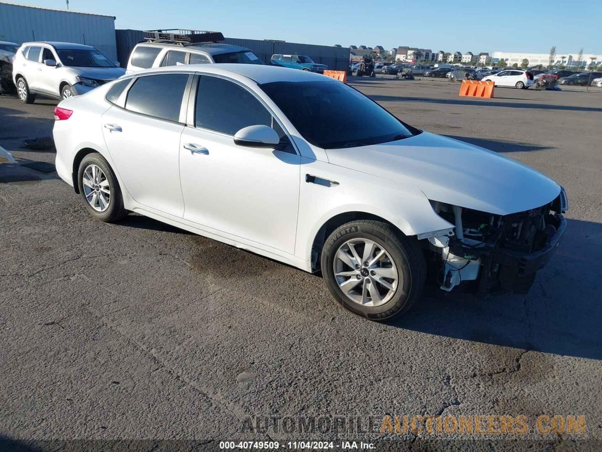 KNAGT4L32G5095481 KIA OPTIMA 2016