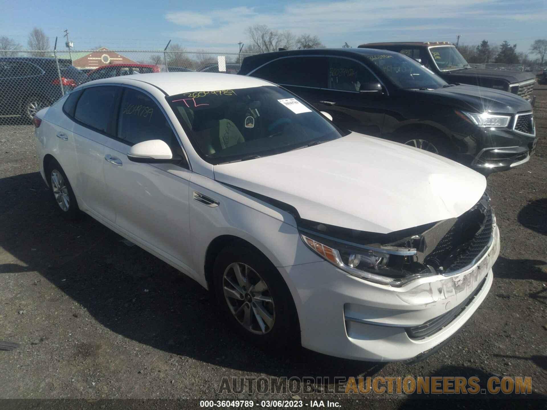 KNAGT4L33J5205185 KIA OPTIMA 2018