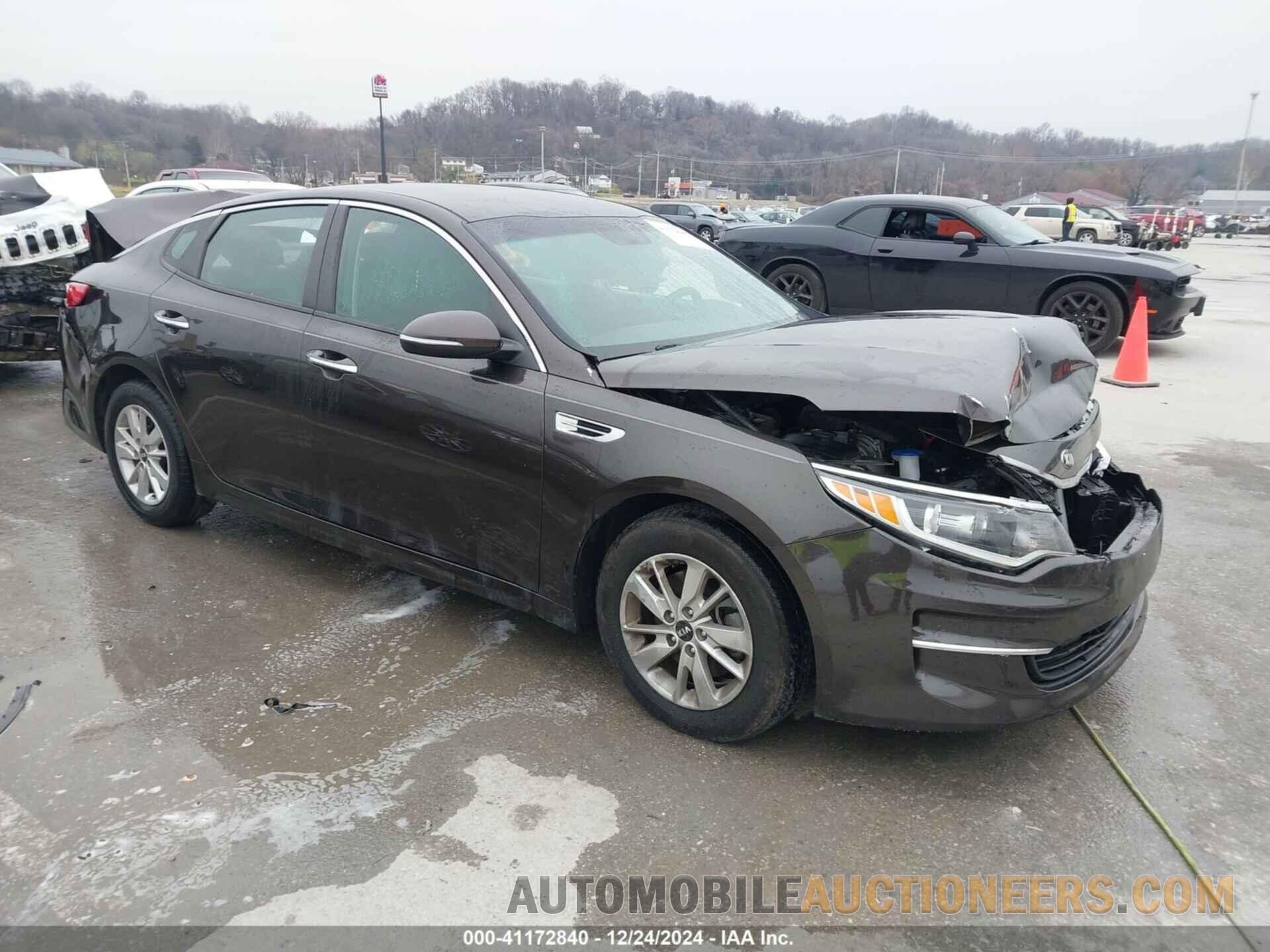 KNAGT4L33J5233407 KIA OPTIMA 2018