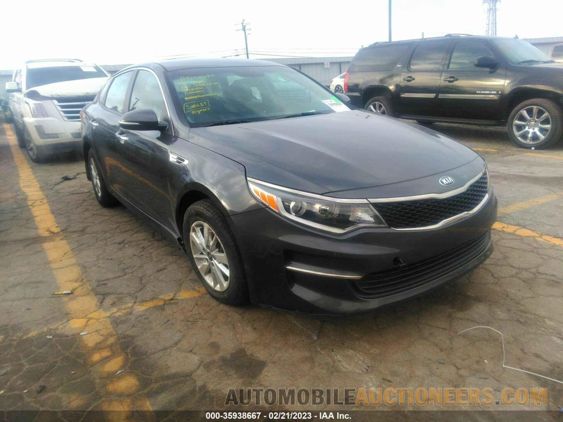 KNAGT4L33J5235402 KIA OPTIMA 2018