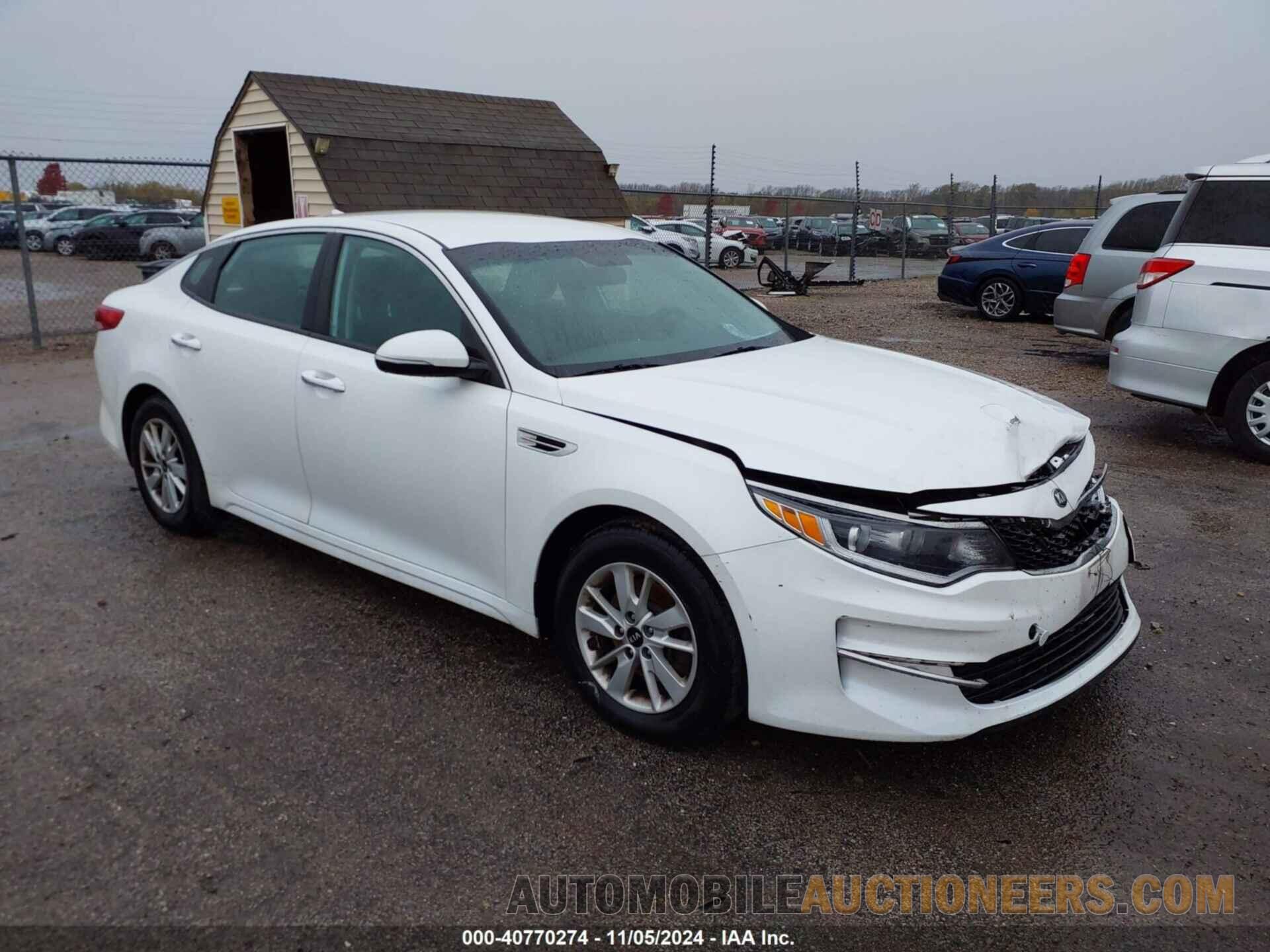 KNAGT4L35G5086077 KIA OPTIMA 2016