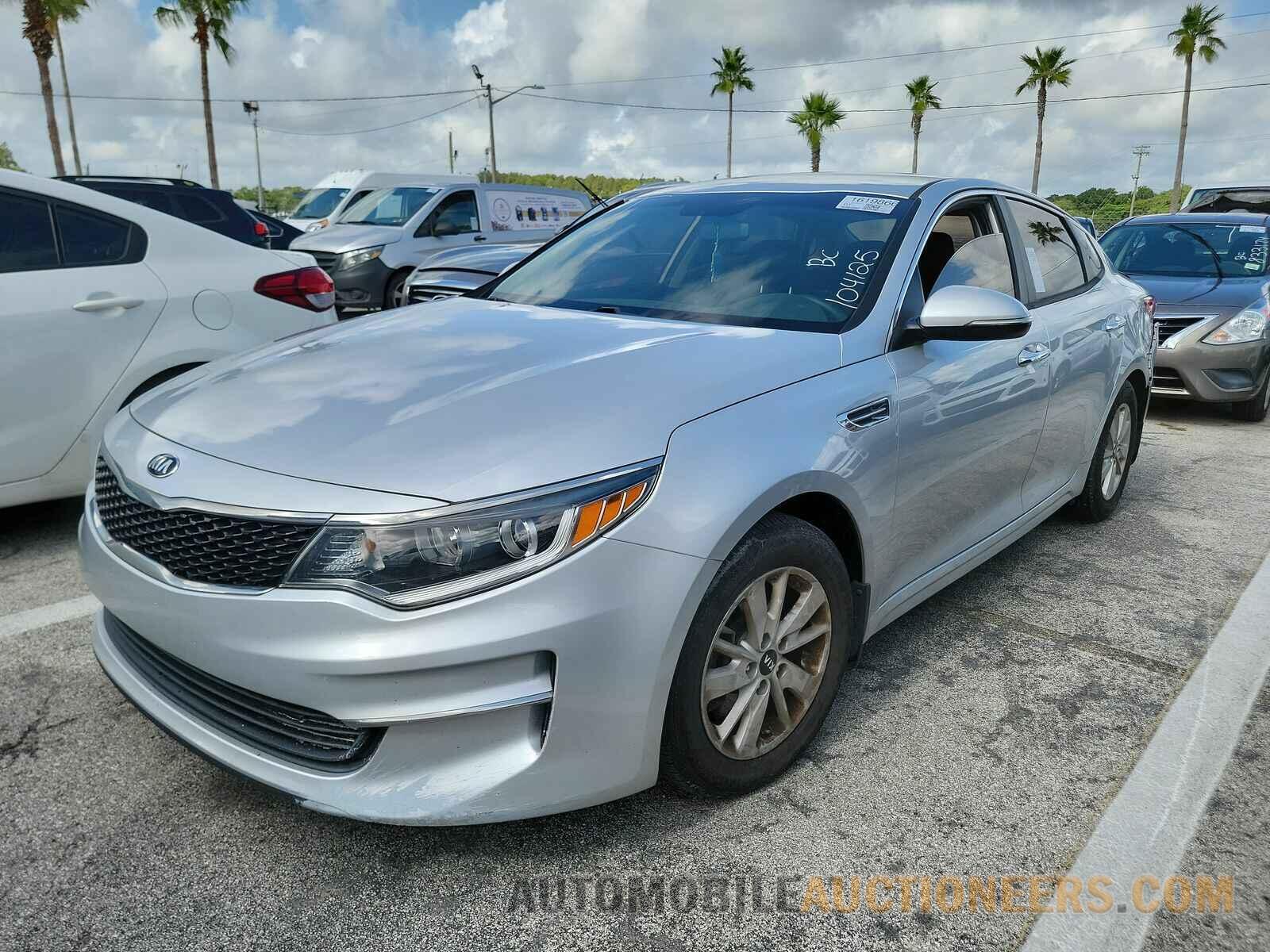 KNAGT4L35G5104125 Kia Optima 2016