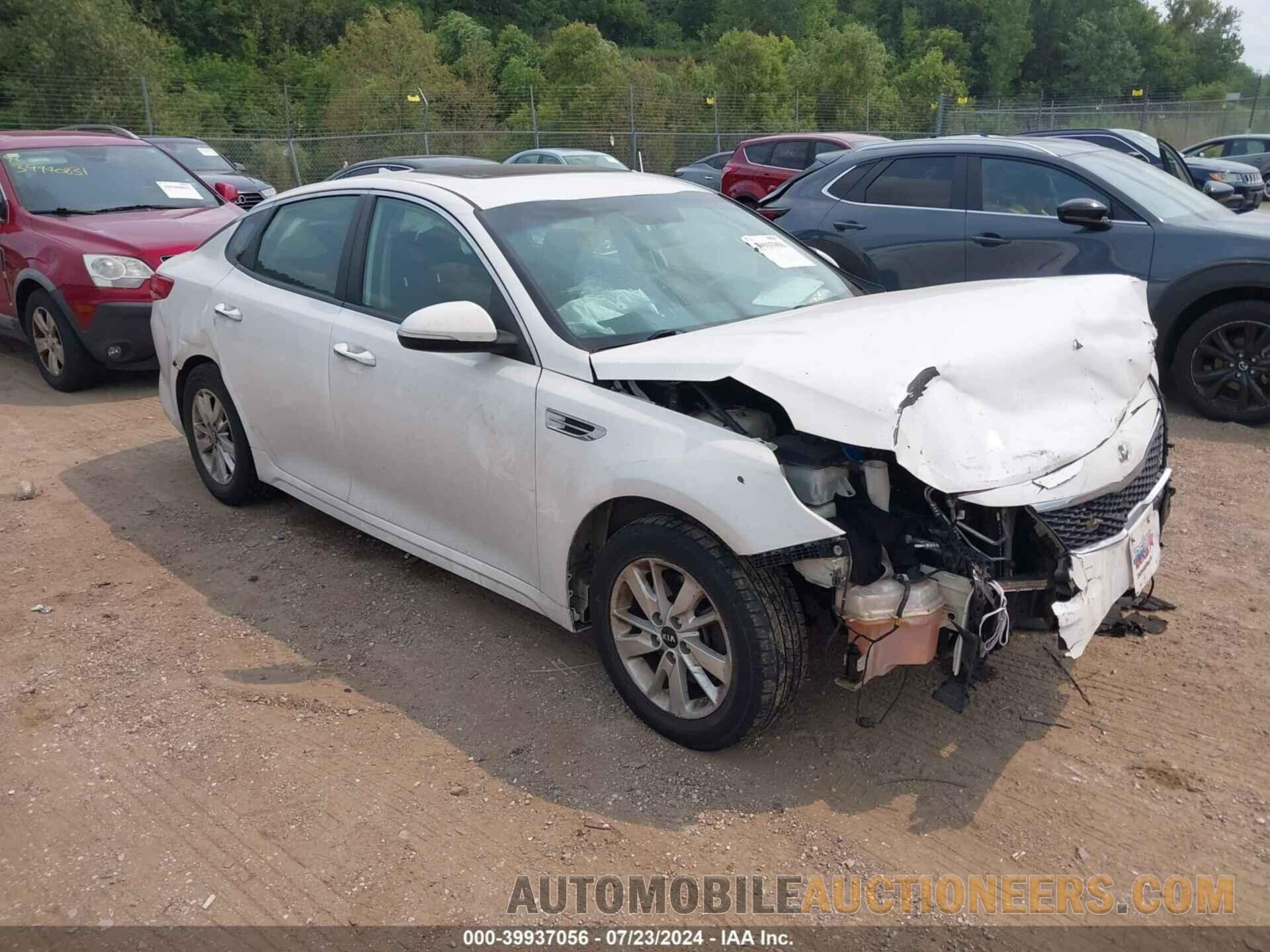 KNAGT4L36G5071099 KIA OPTIMA 2016