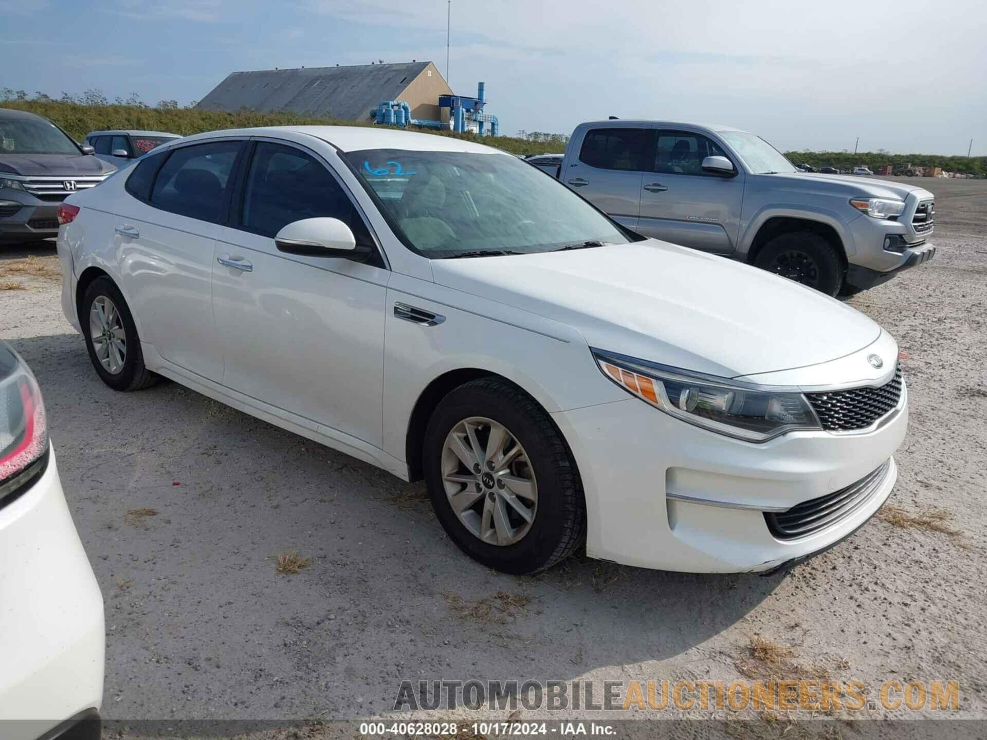 KNAGT4L36G5096052 KIA OPTIMA 2016