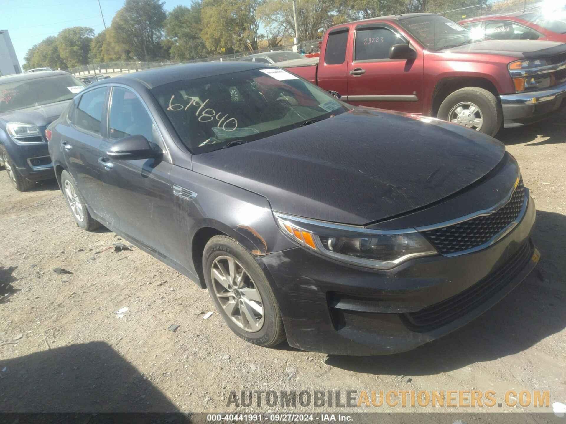 KNAGT4L37H5179264 KIA OPTIMA 2017