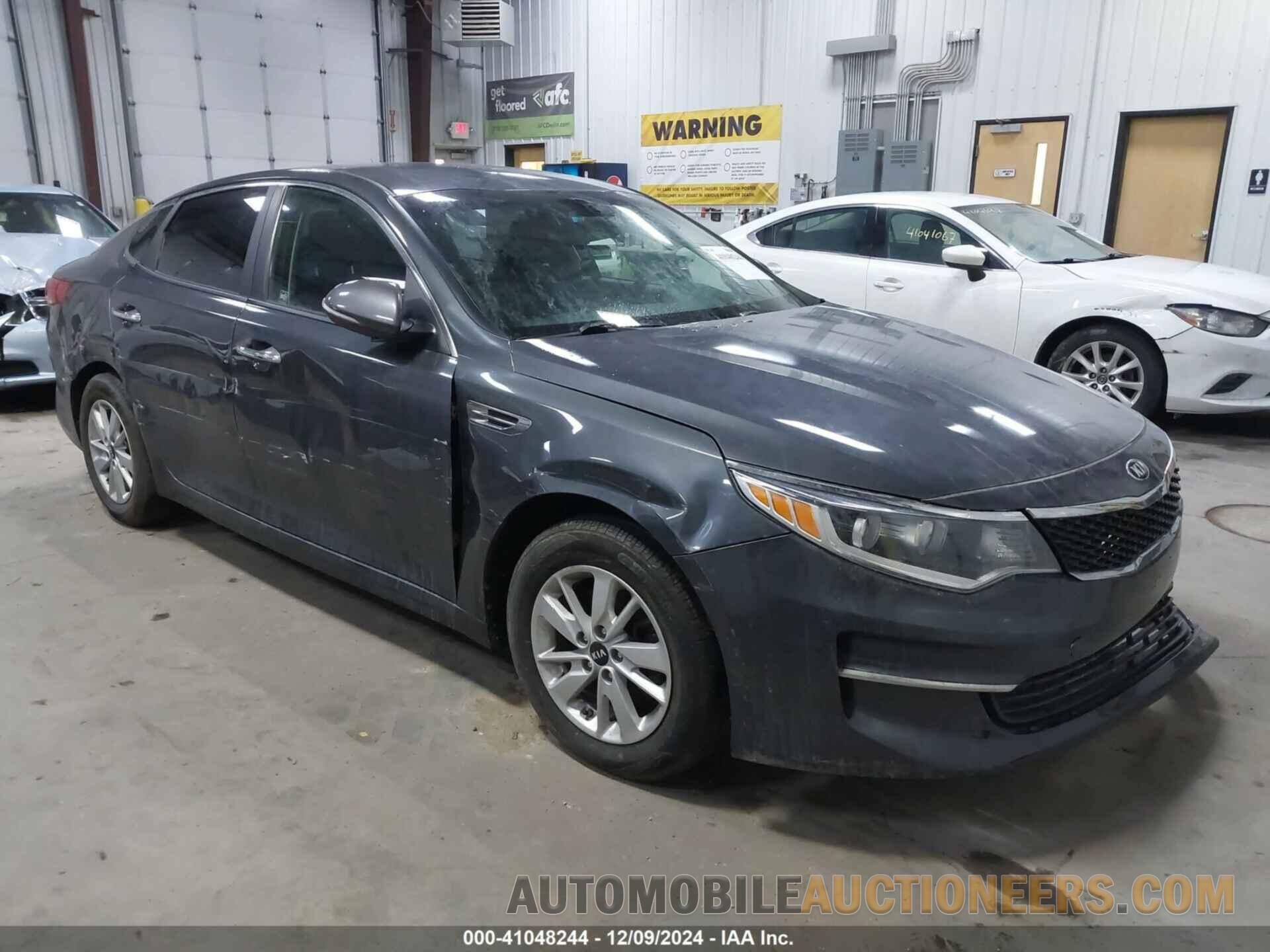 KNAGT4L39G5110350 KIA OPTIMA 2016