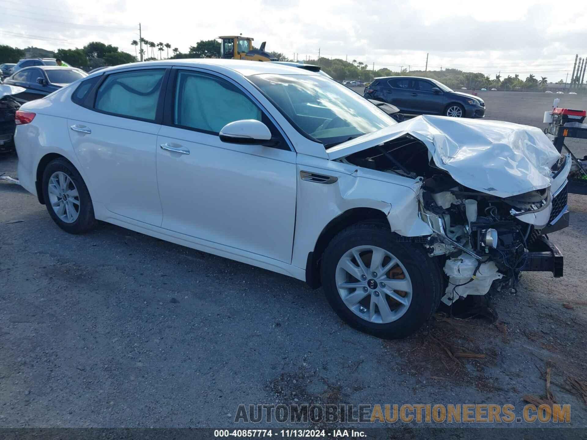 KNAGT4L3XG5102659 KIA OPTIMA 2016