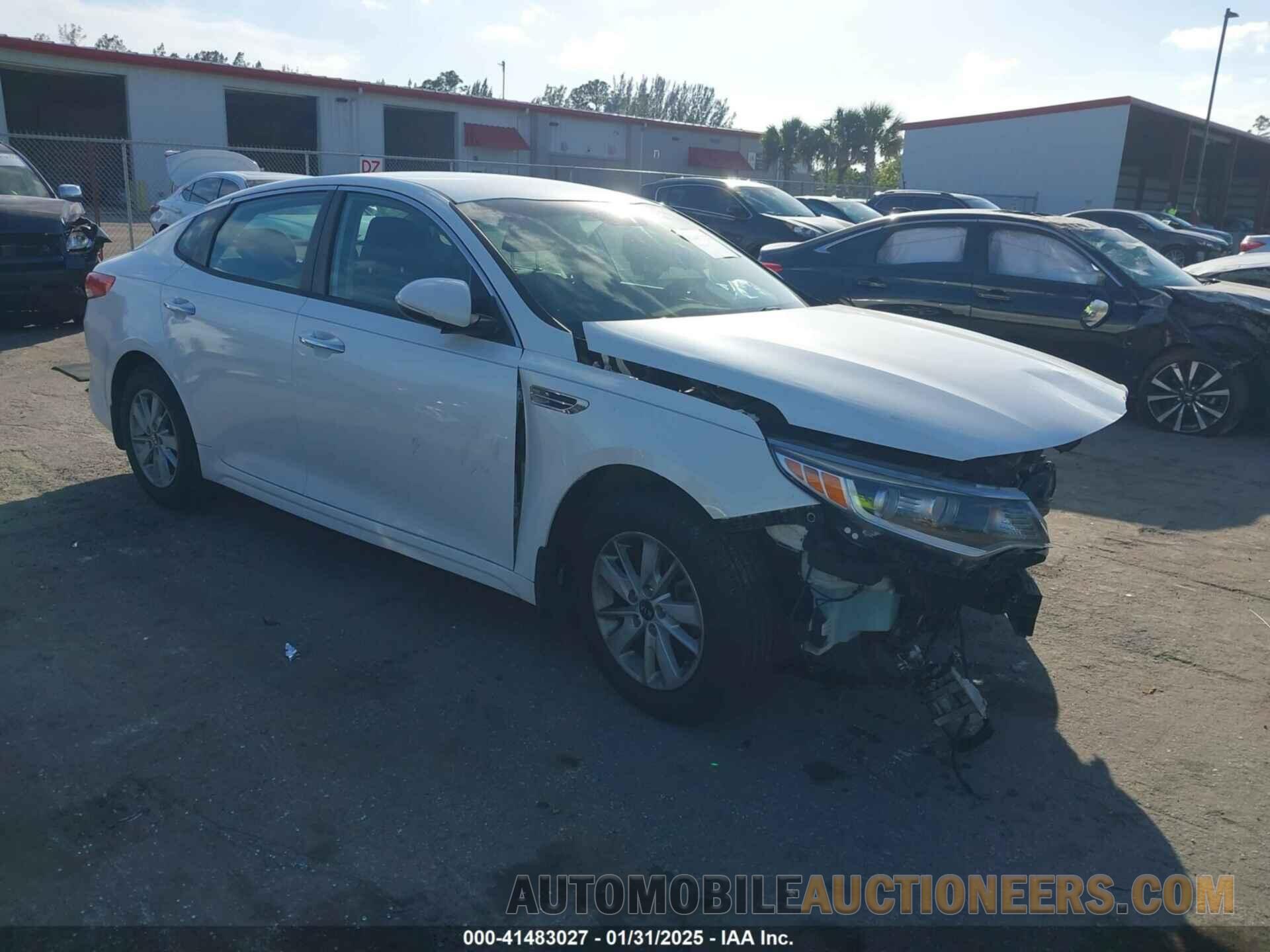 KNAGT4L3XG5102922 KIA OPTIMA 2016