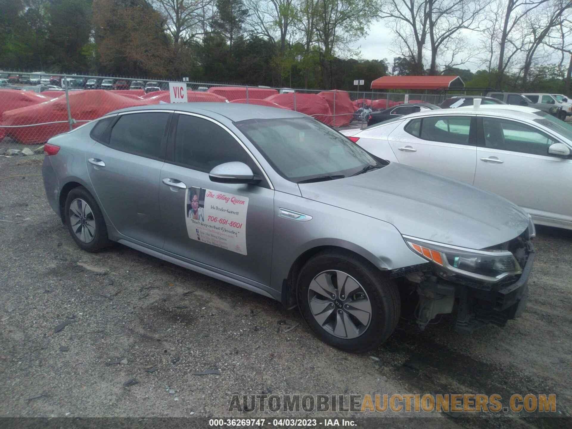 KNAGT4LE3J5021642 KIA OPTIMA HYBRID 2018