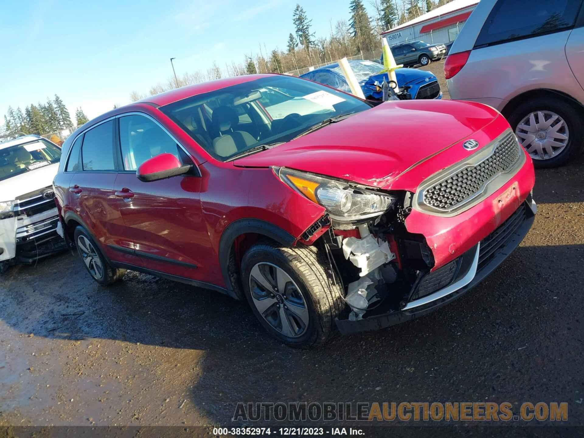 KNDCB3LC0J5127480 KIA NIRO 2018